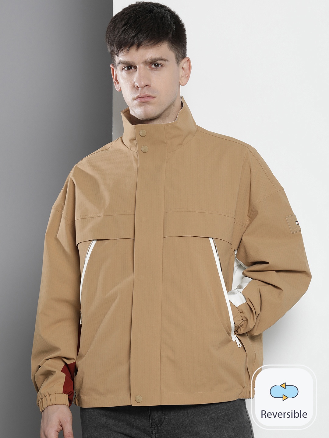 

Tommy Hilfiger Reversible Tailored Jacket, Khaki