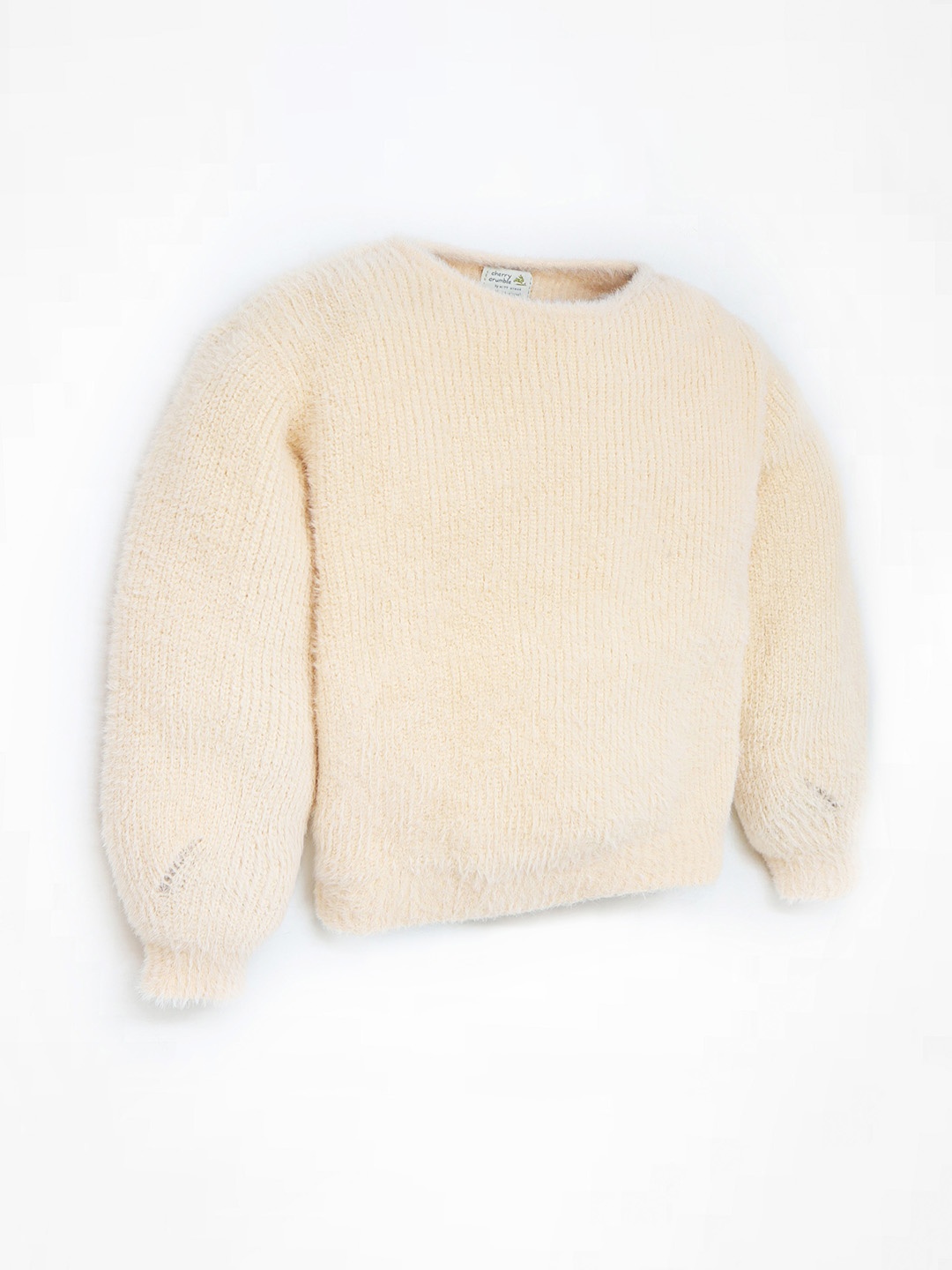 

Cherry Crumble Girls Quirky Pullover, Peach