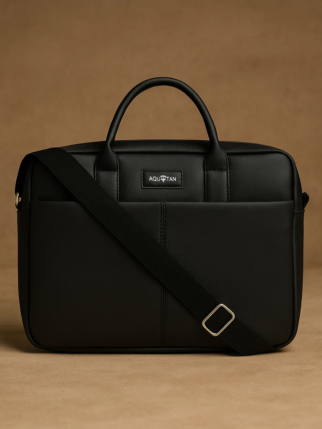 AQUATAN Men PU Laptop Bag