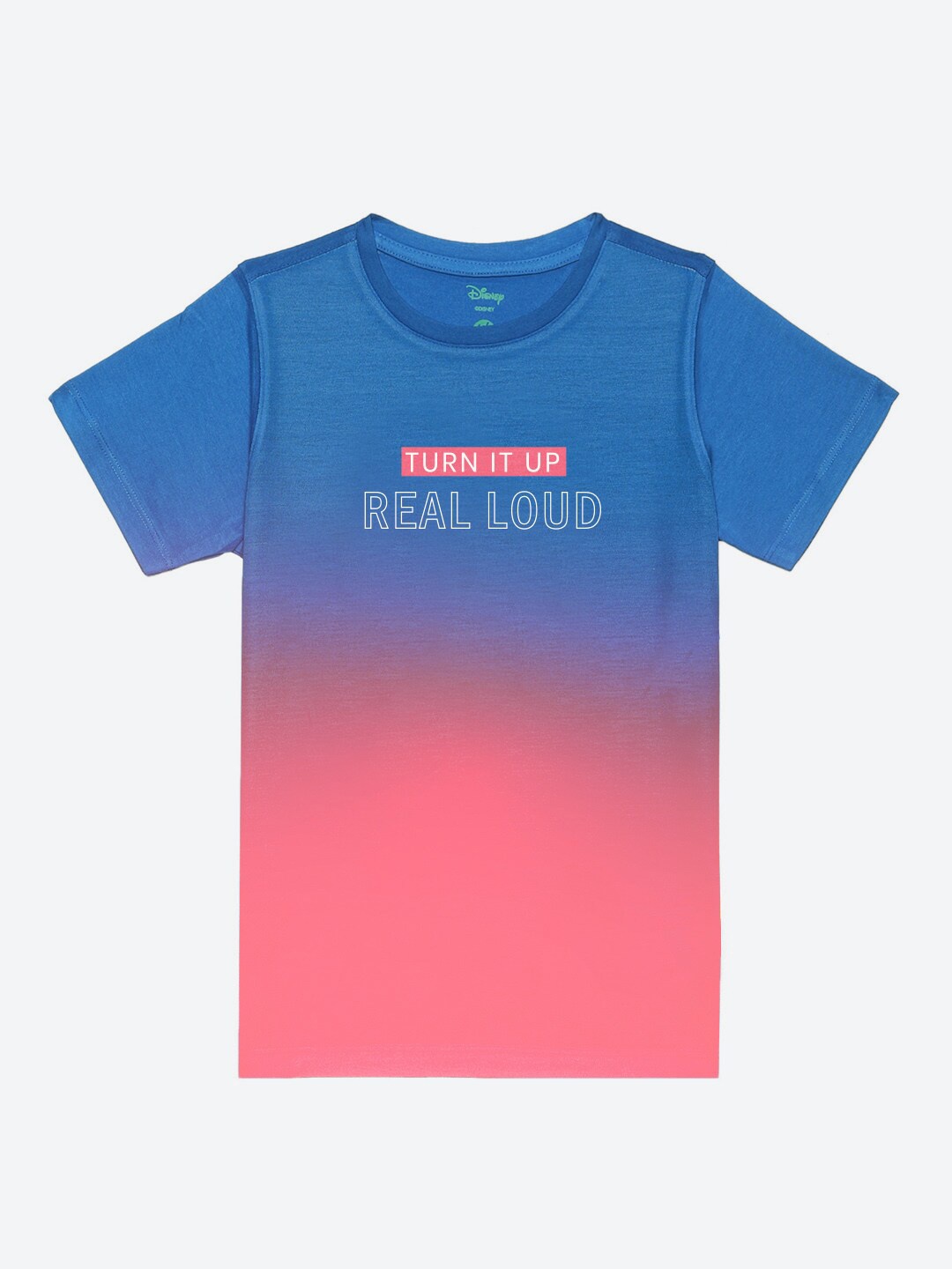 

YK Boys Typography Printed T-shirt, Blue