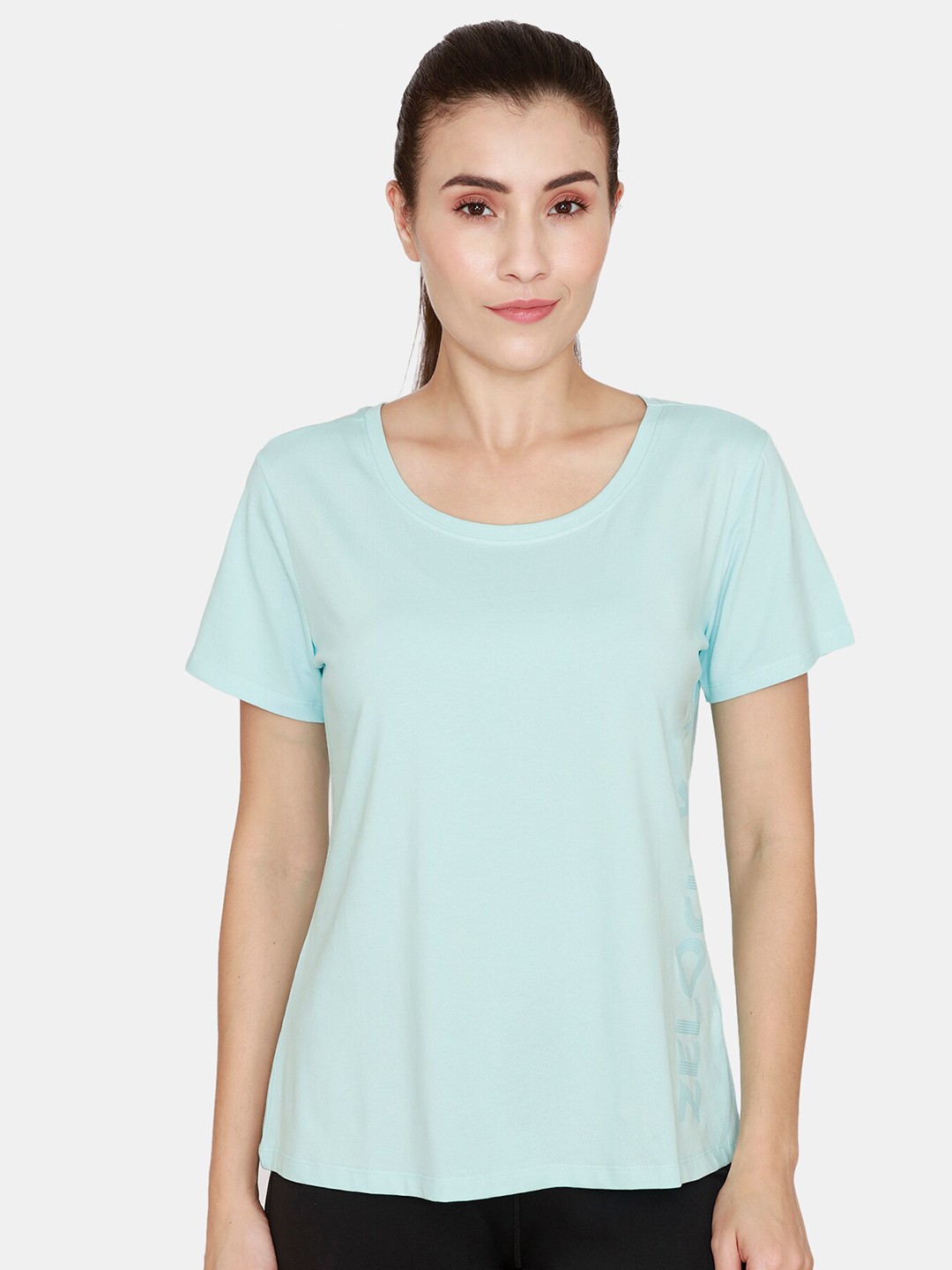 

Zelocity by Zivame Short Sleeves Sports T-shirt, Blue