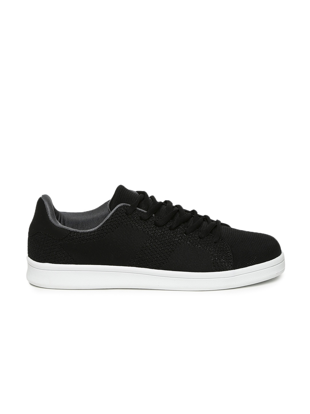 

ether Men Black Sneakers