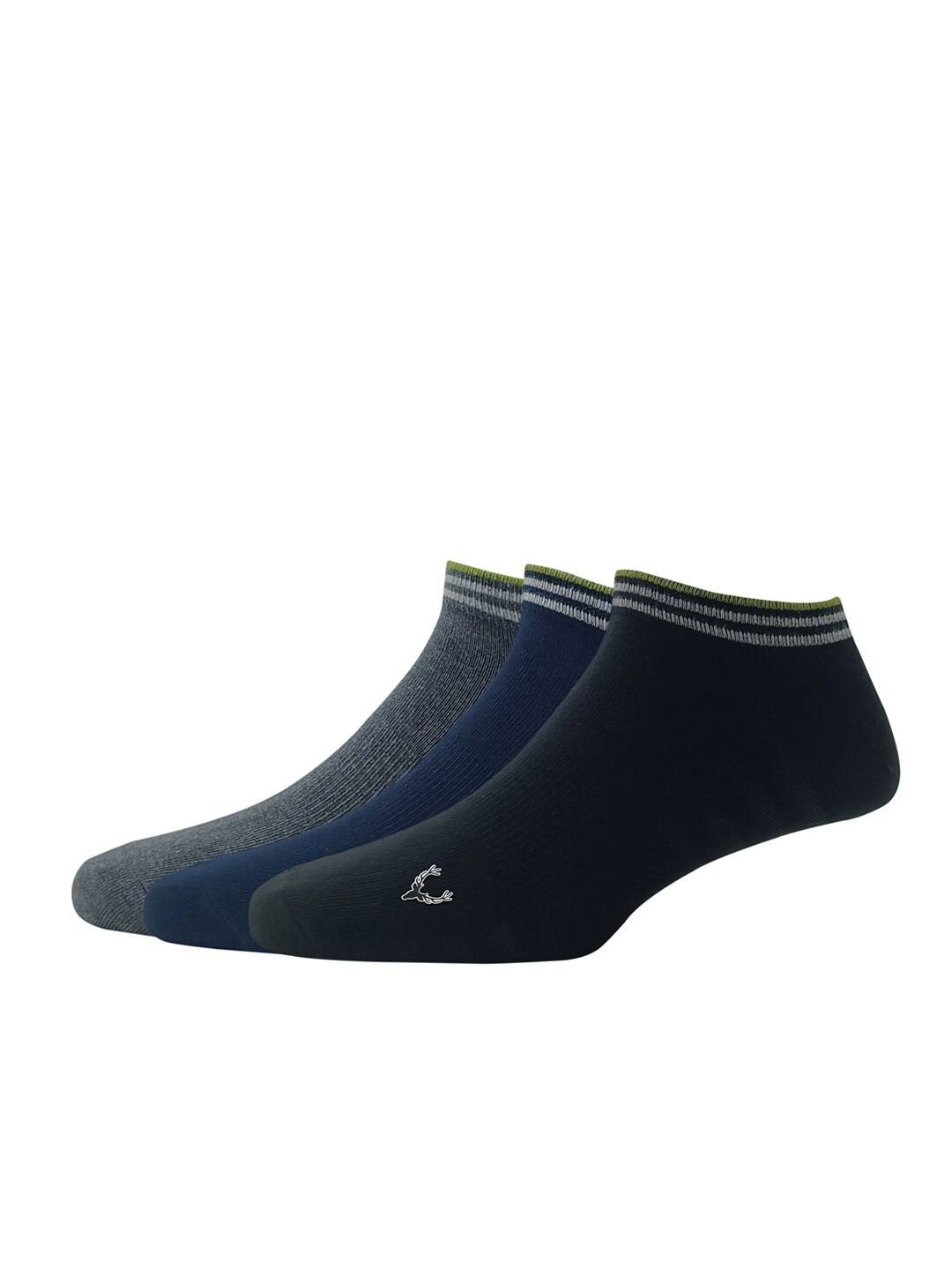 

Allen Solly Pack Of 3 Bamboo Ankle-Length Socks, Black