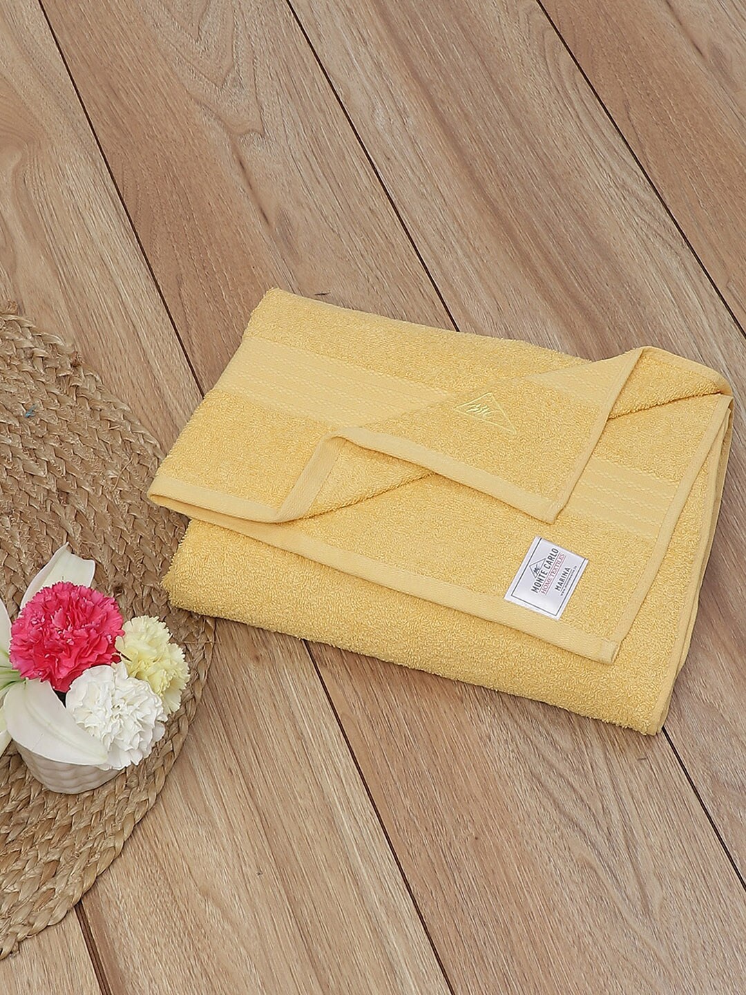 

Monte Carlo Marina Yellow Cotton 400 GSM Bath Towel