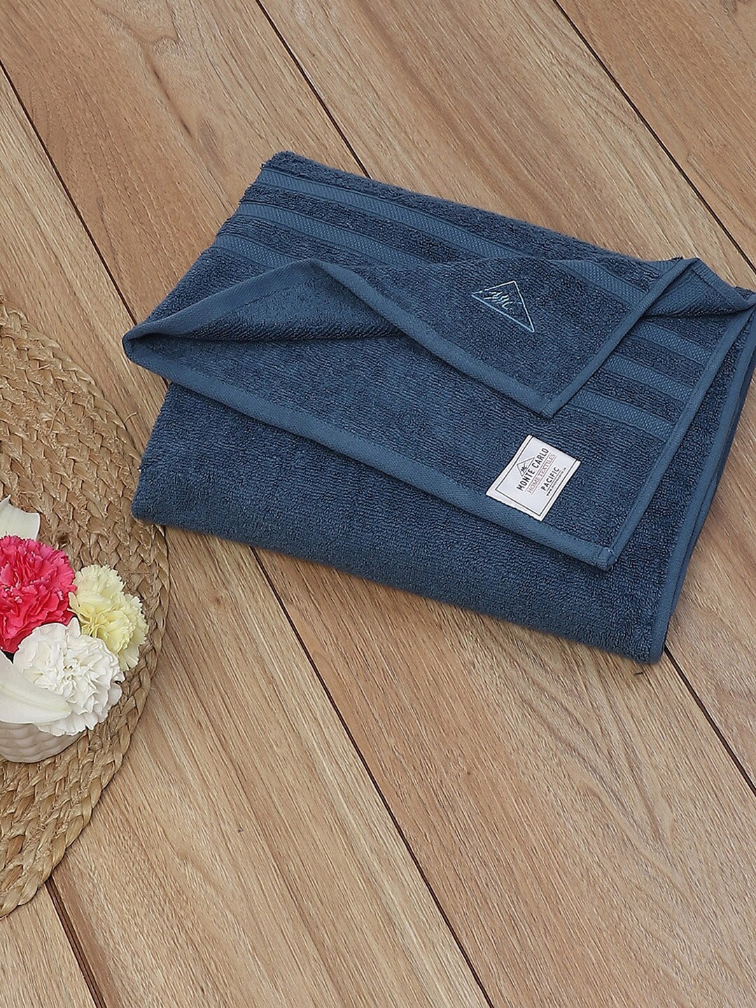 

Monte Carlo Pacific Blue Cotton 525 GSM Bath Towel, Teal