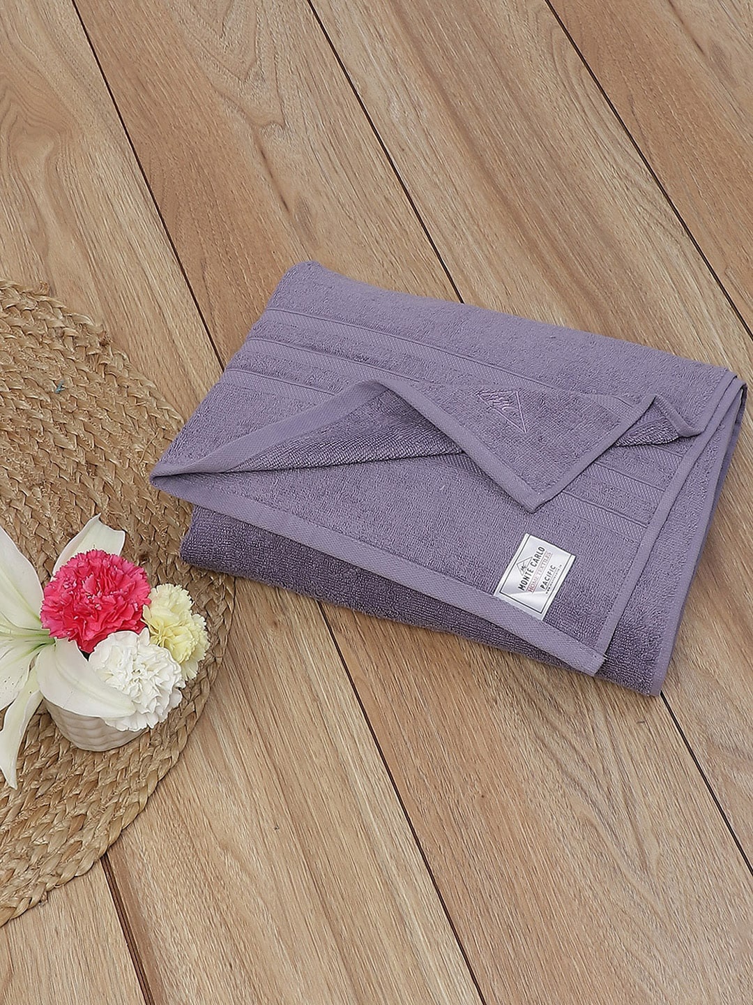 

Monte Carlo Purple Self-Design 525 GSM Cotton Bath Towel