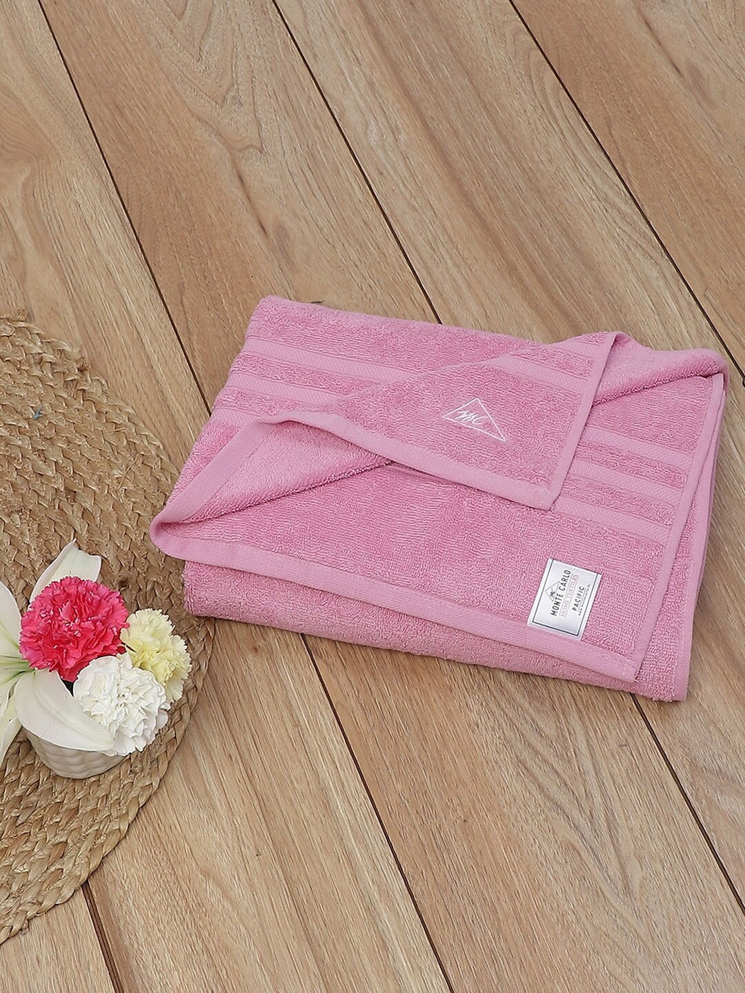 

Monte Carlo Pacific Petit Four Pink Cotton 525 GSM Bath Towel