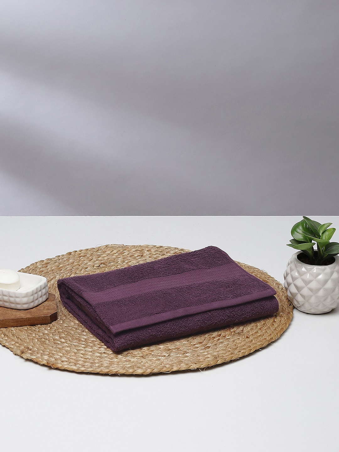 

Monte Carlo Marina Purple Cotton 400 GSM Bath Towel