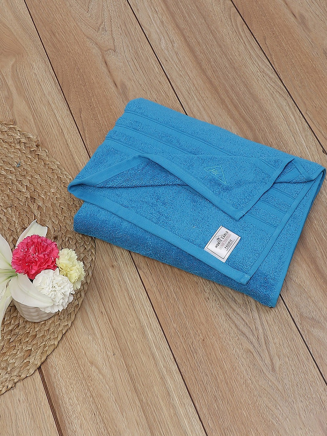 

Monte Carlo Pacific Blue Cotton 525 GSM Bath Towel