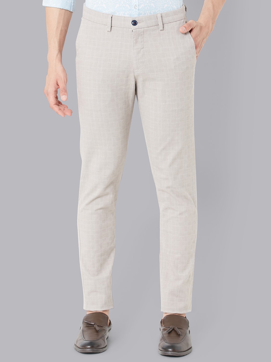 

Van Heusen Sport Men Slim Fit Tailored Trousers, Grey