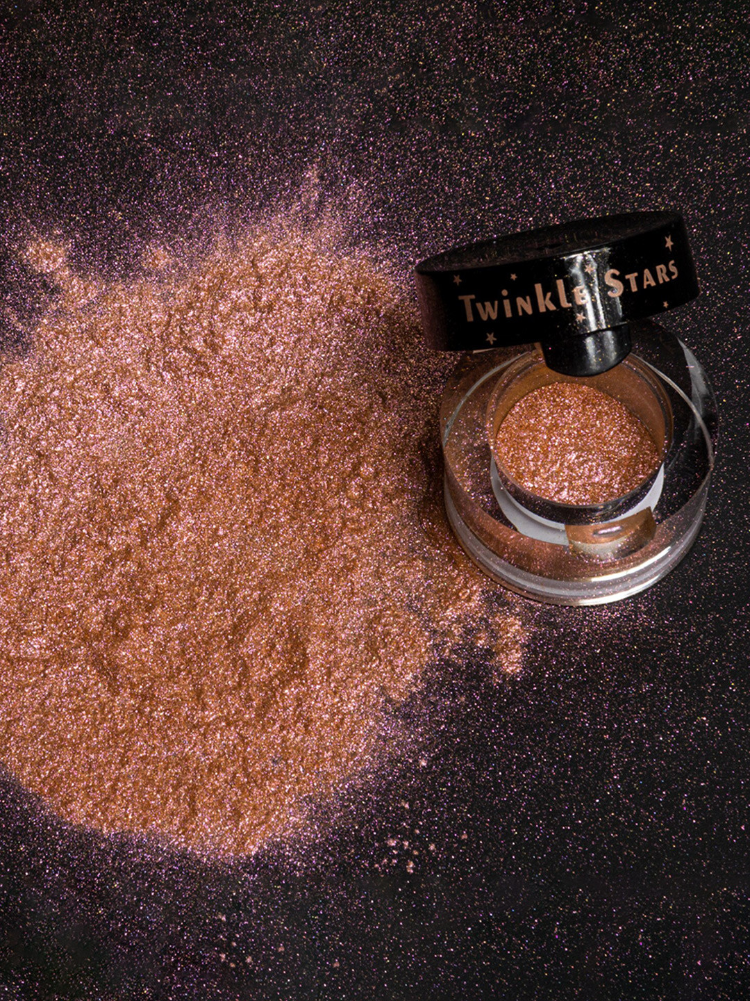 

Daily Life Forever52 Twinkle Stars Long Lasting Glitter Eyeshadow - Cinnamon Gold NG007, Rose gold
