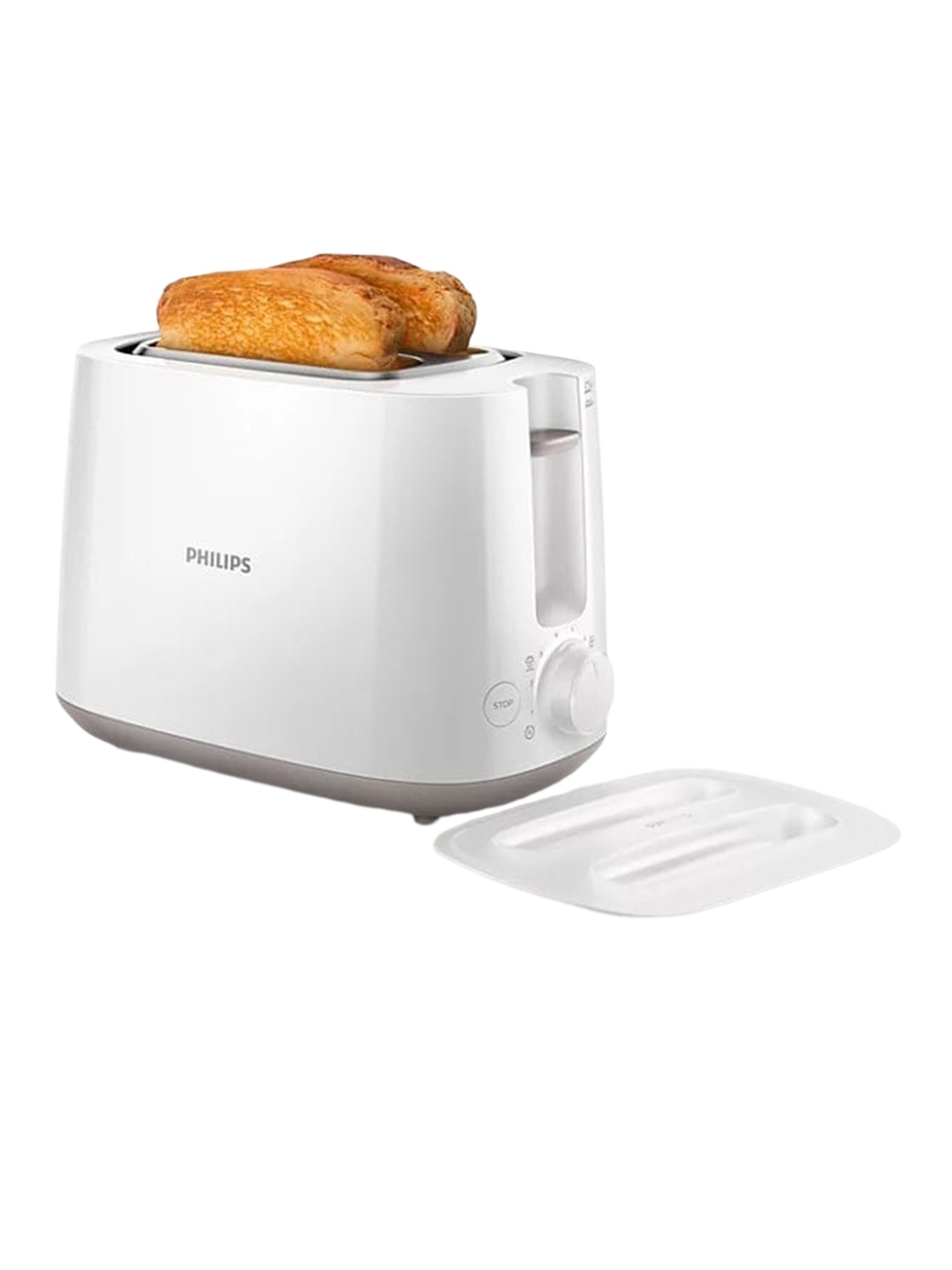 

Philips White HD2583-90 830 W Pop Up Toaster