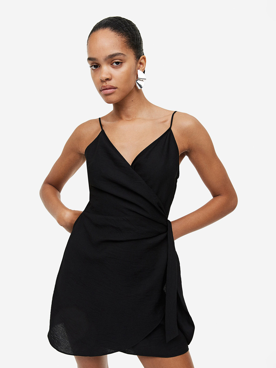 

H&M Wrap Dress, Black