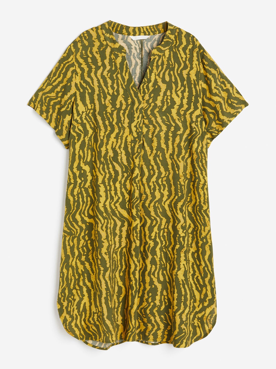 

H&M V-Neck Tunic, Green
