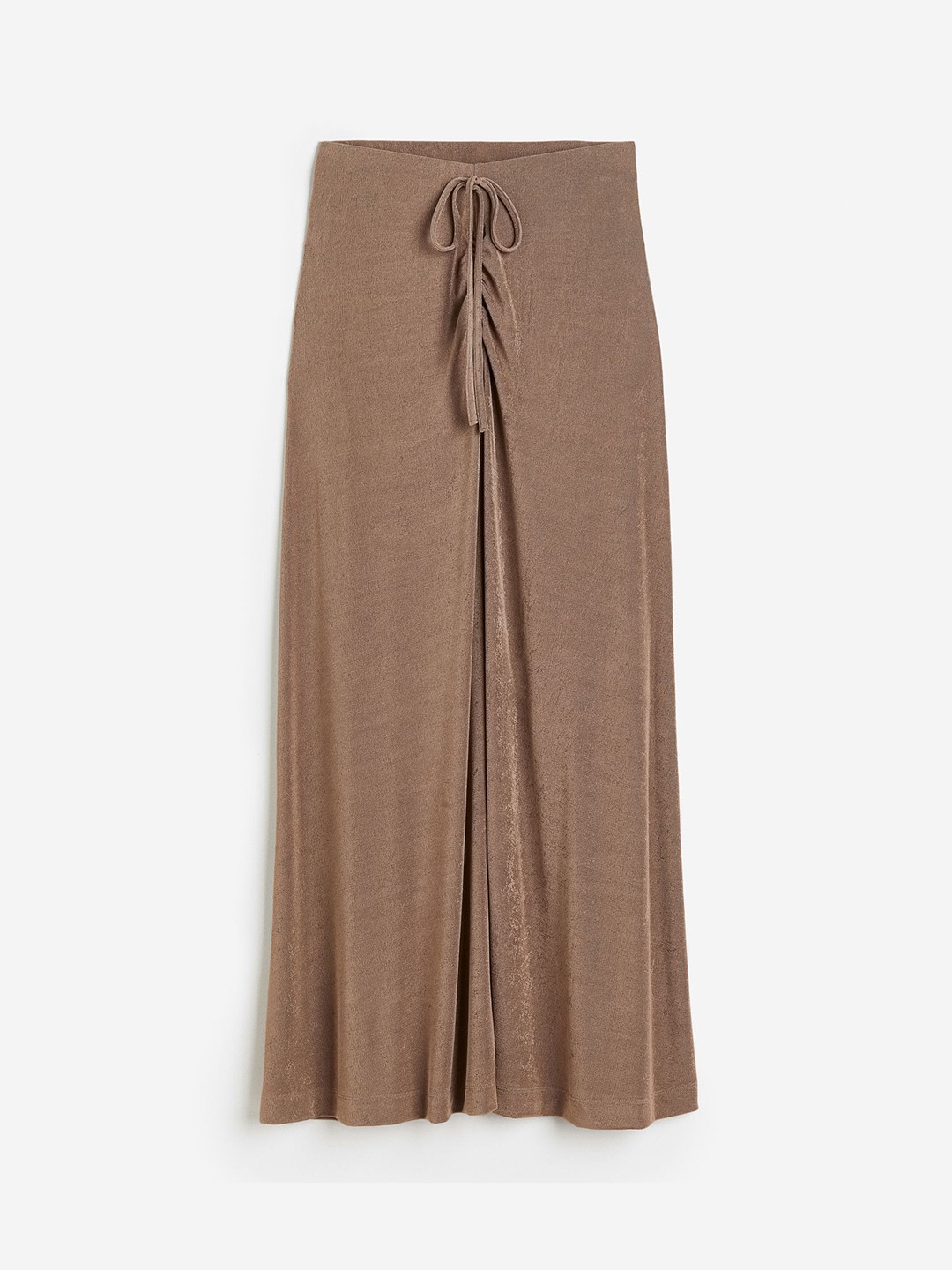 

H&M Women Jersey Skirt, Beige
