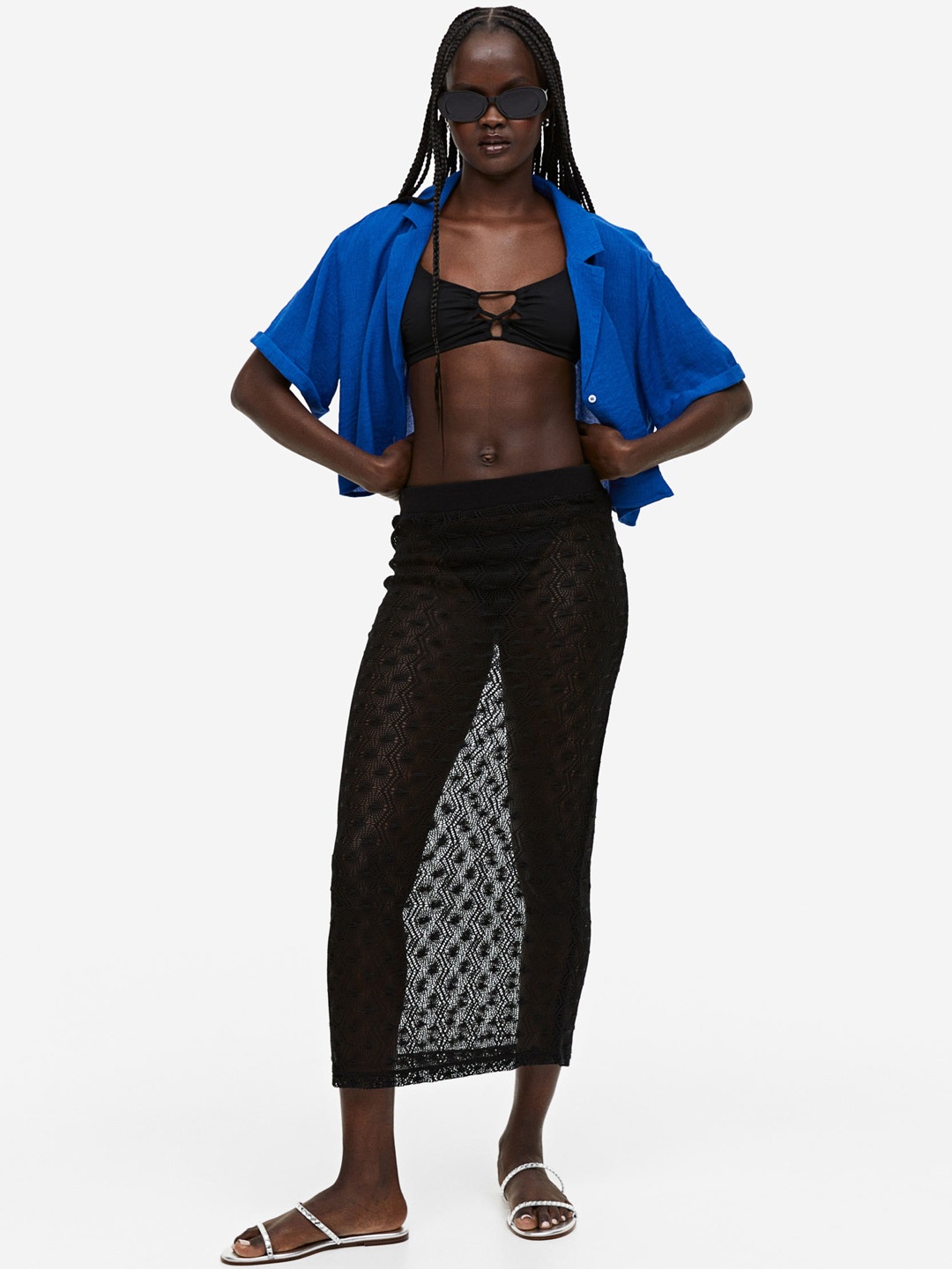 

H&M Pencil Skirt, Black