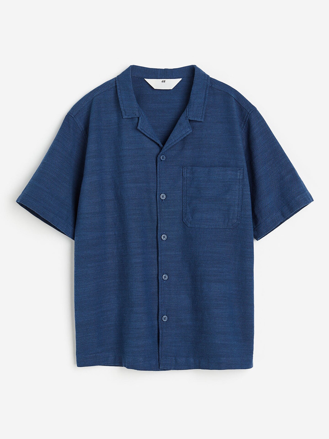 

H&M Boys Cotton Resort Shirt, Blue