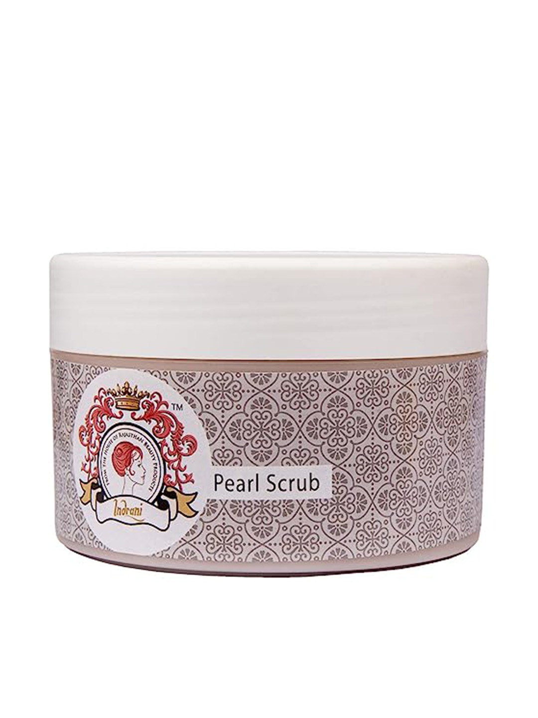 

Indrani Cosmetics Acne Treatment Pearl Scrub - 50 g, Pink