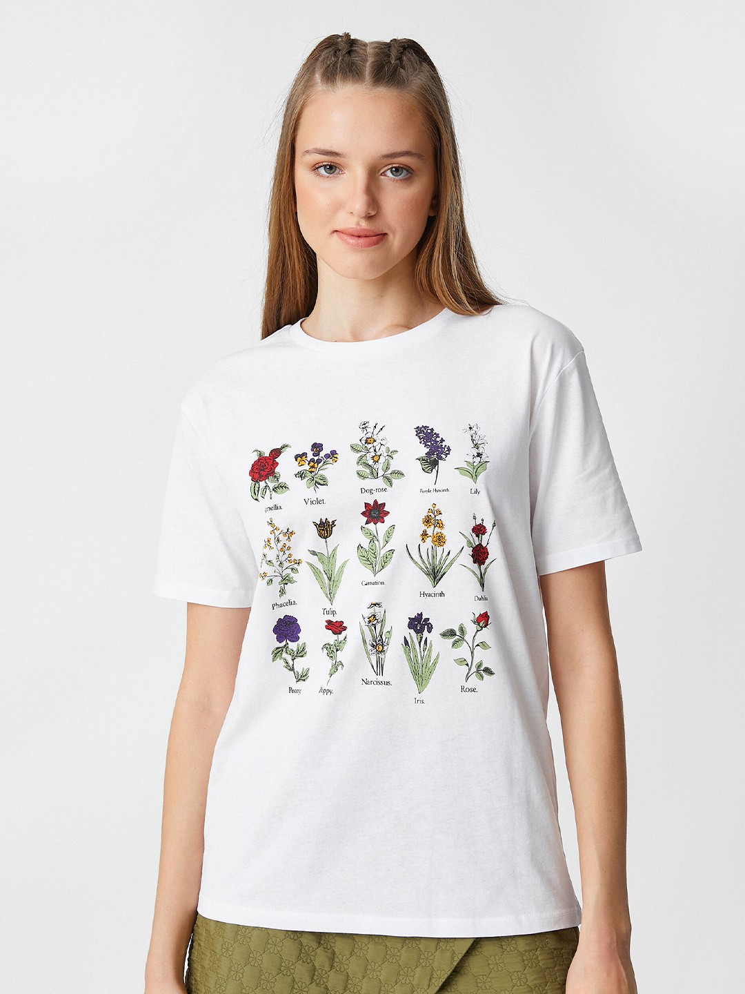 

Koton Graphic Printed T-shirt, White