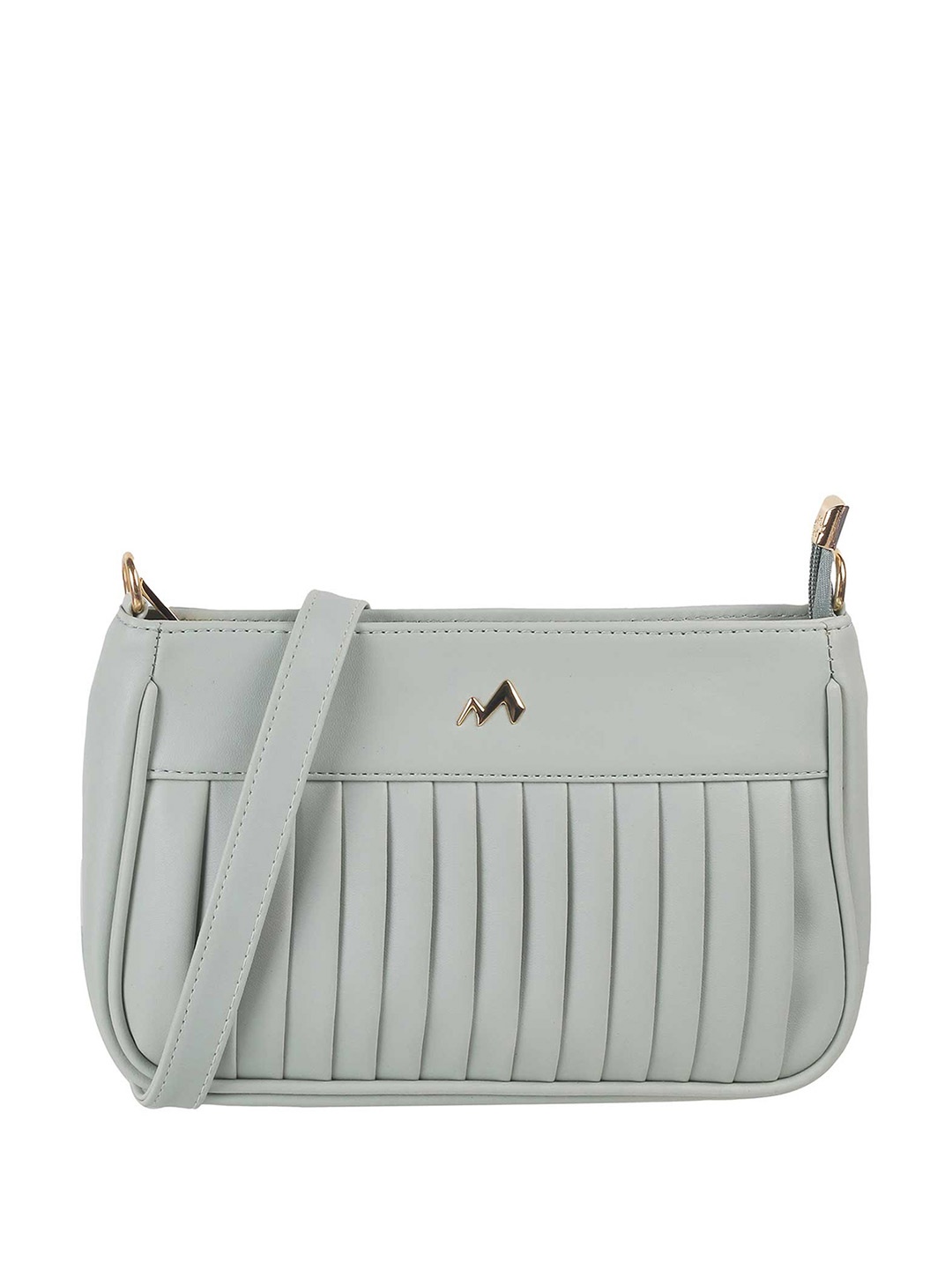 

Metro Textured Structured Sling Bag, Green