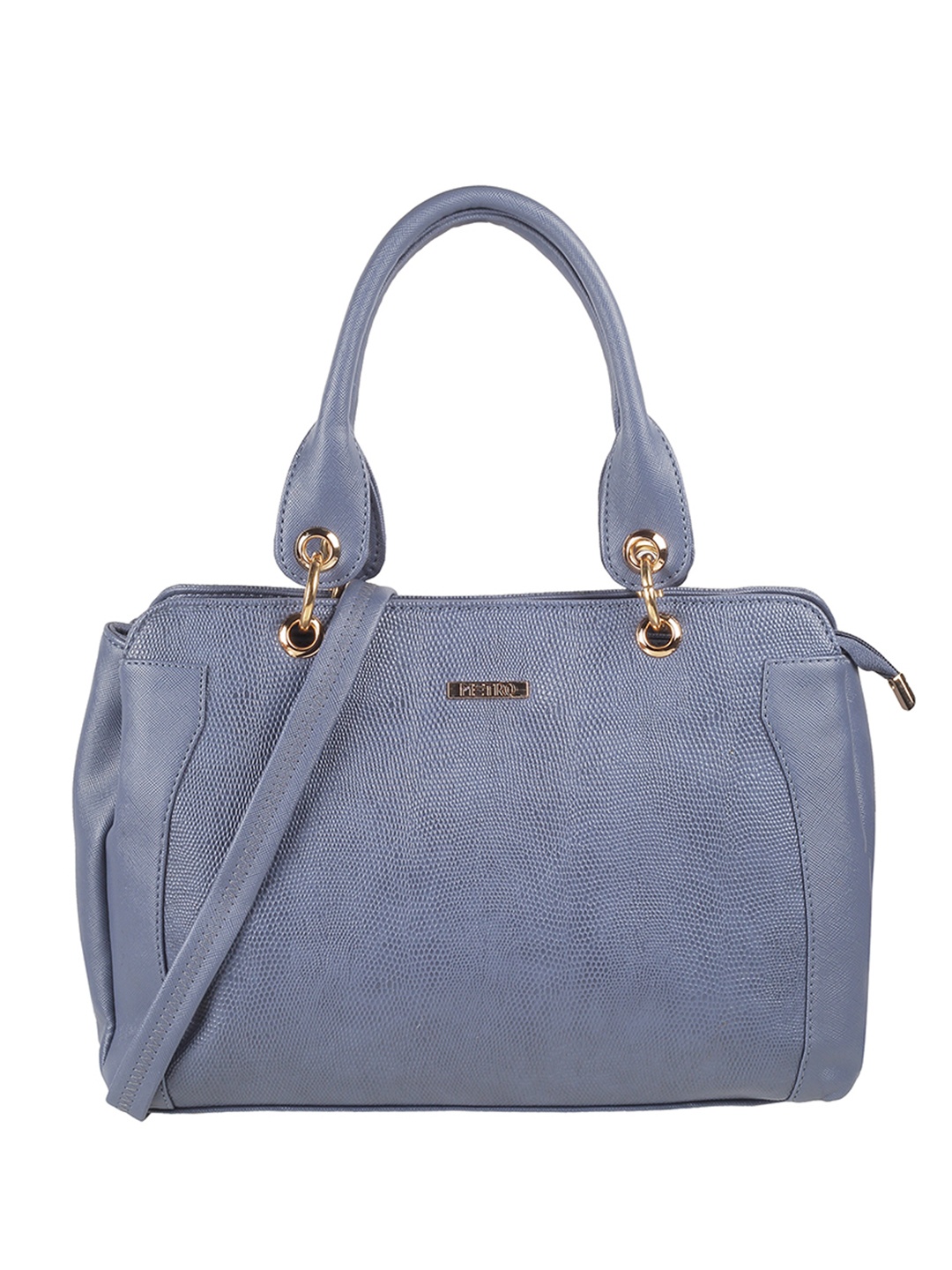 

Metro Textured Structured Handheld Bag, Blue