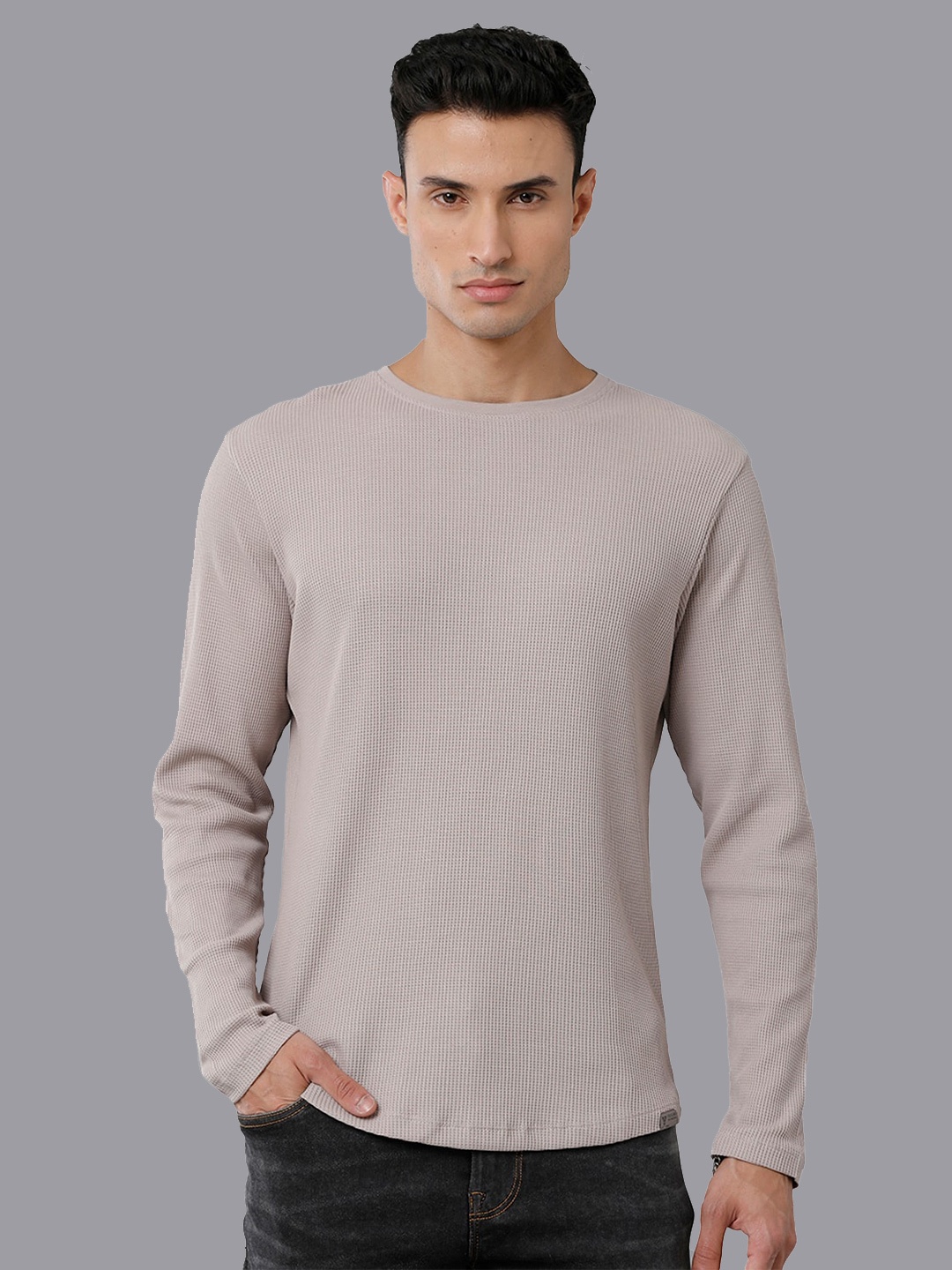 

Voi Jeans Long Sleeves T-shirt, Beige