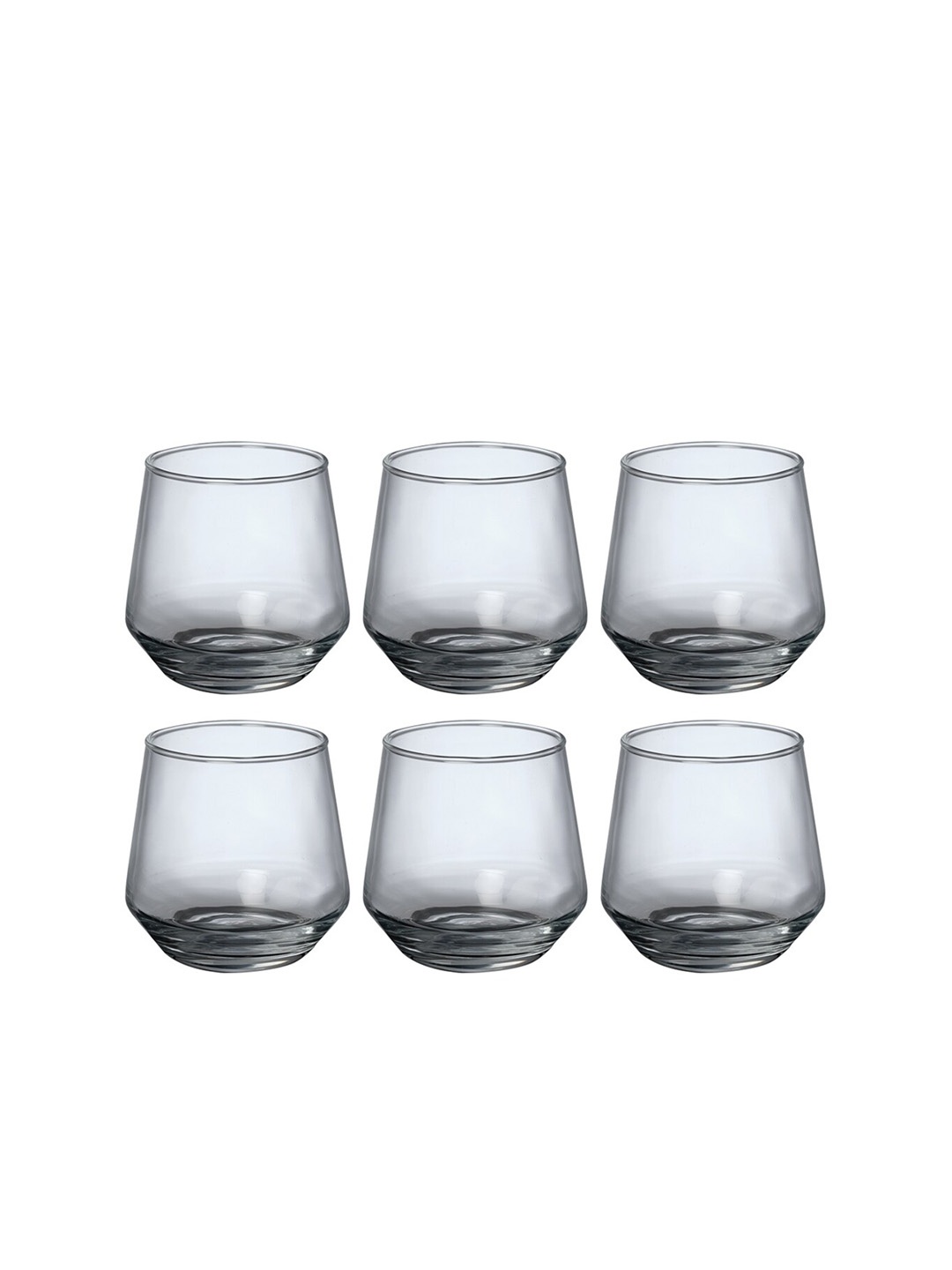 

ceradeco 6-Pieces Transparent Whisky Glasses