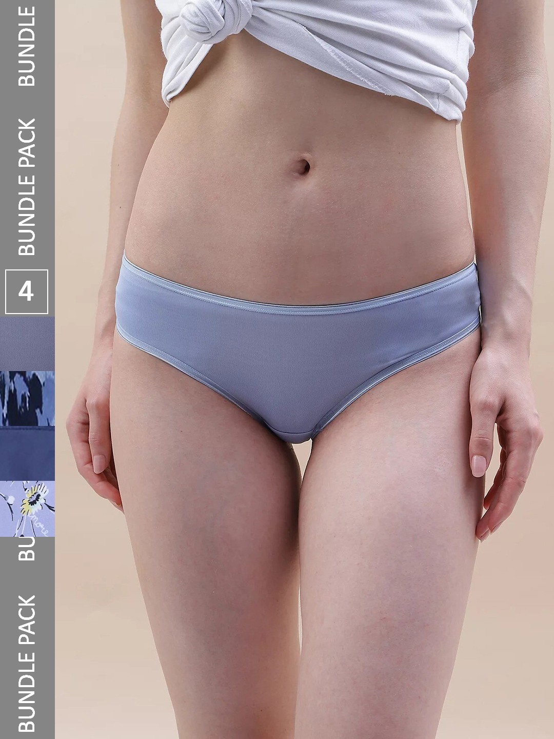 

Marks & Spencer Pack of 5 Lace Basic Briefs T612108XBLUE MIX, Turquoise blue