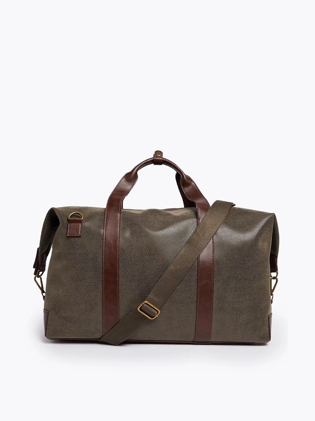 

Marks & Spencer Textured Duffel Bag, Olive