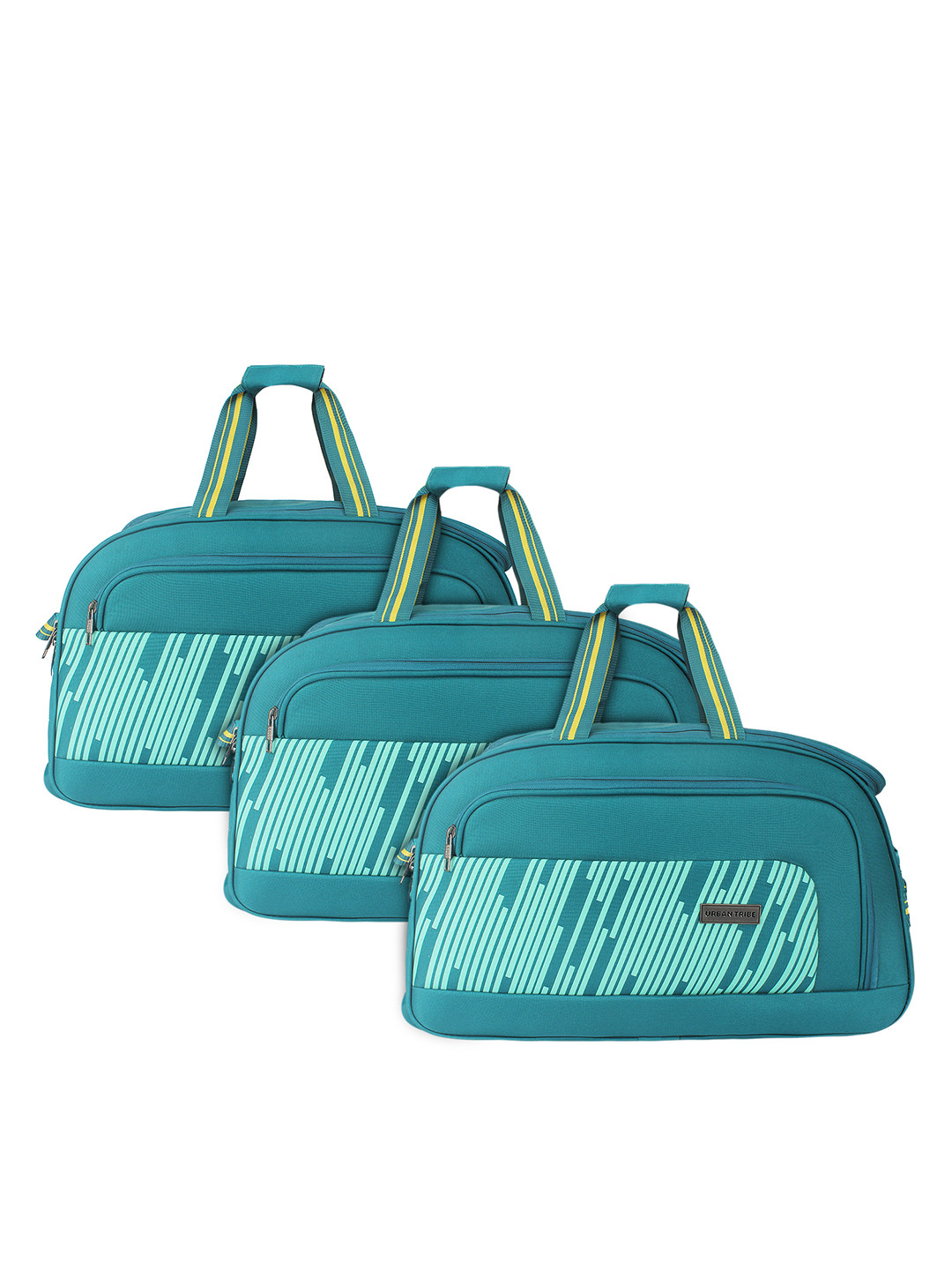 

URBAN TRIBE Set of 3 Duffel Bag, Turquoise blue