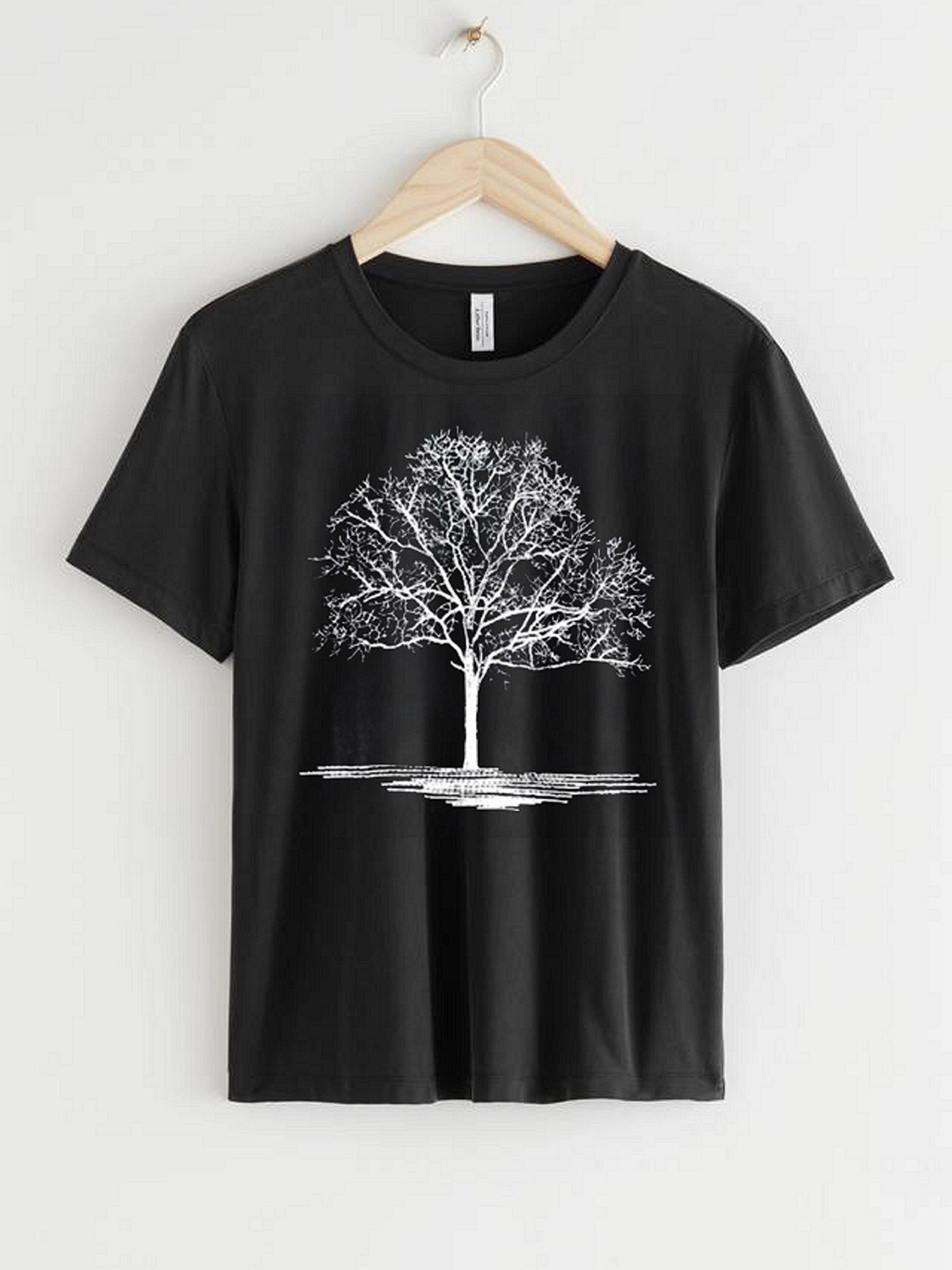

Try This Men Graphic Printed Cotton T-shirt, Black