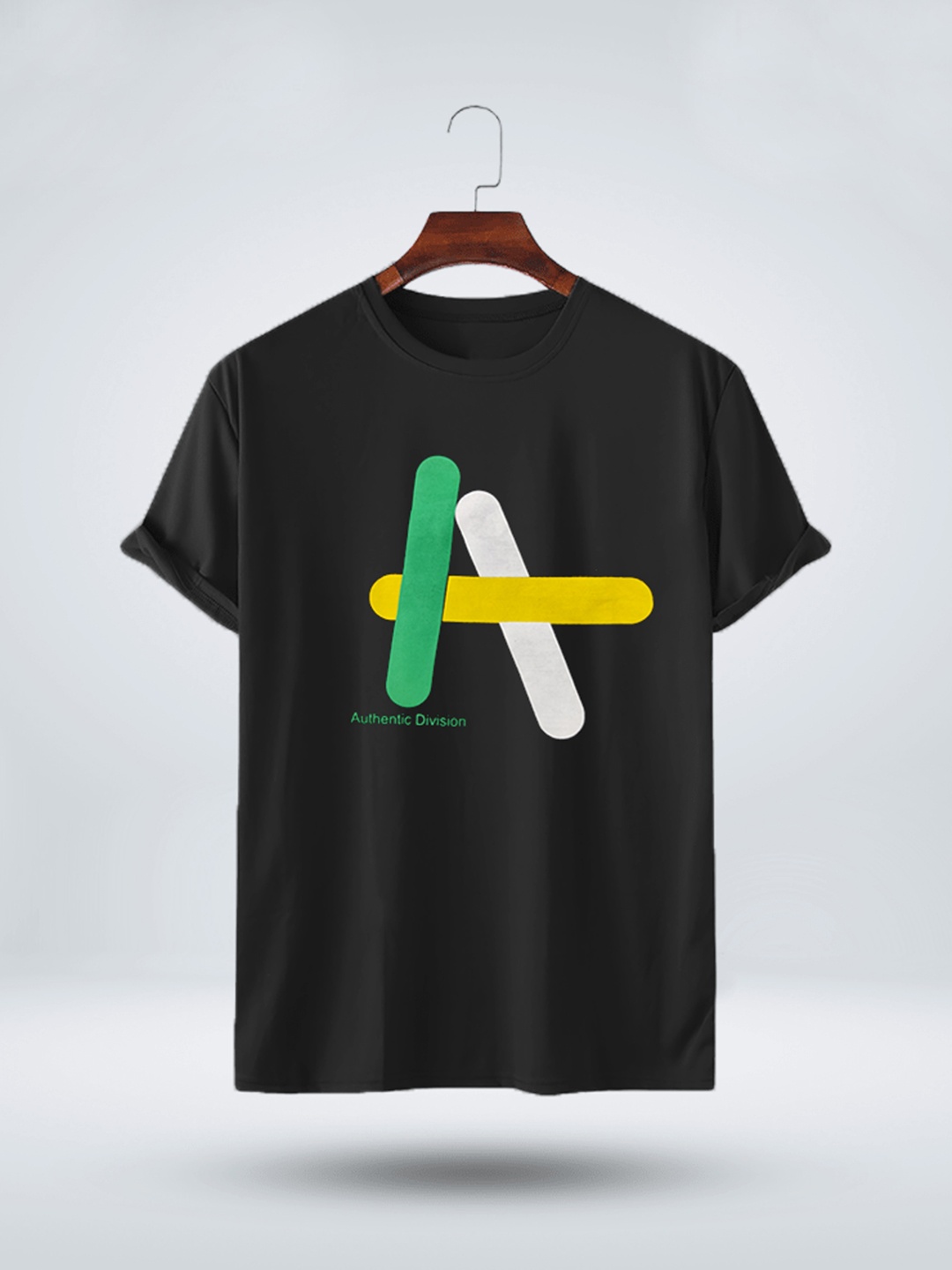 

Try This Typography Printed Cotton T-shirt, Black