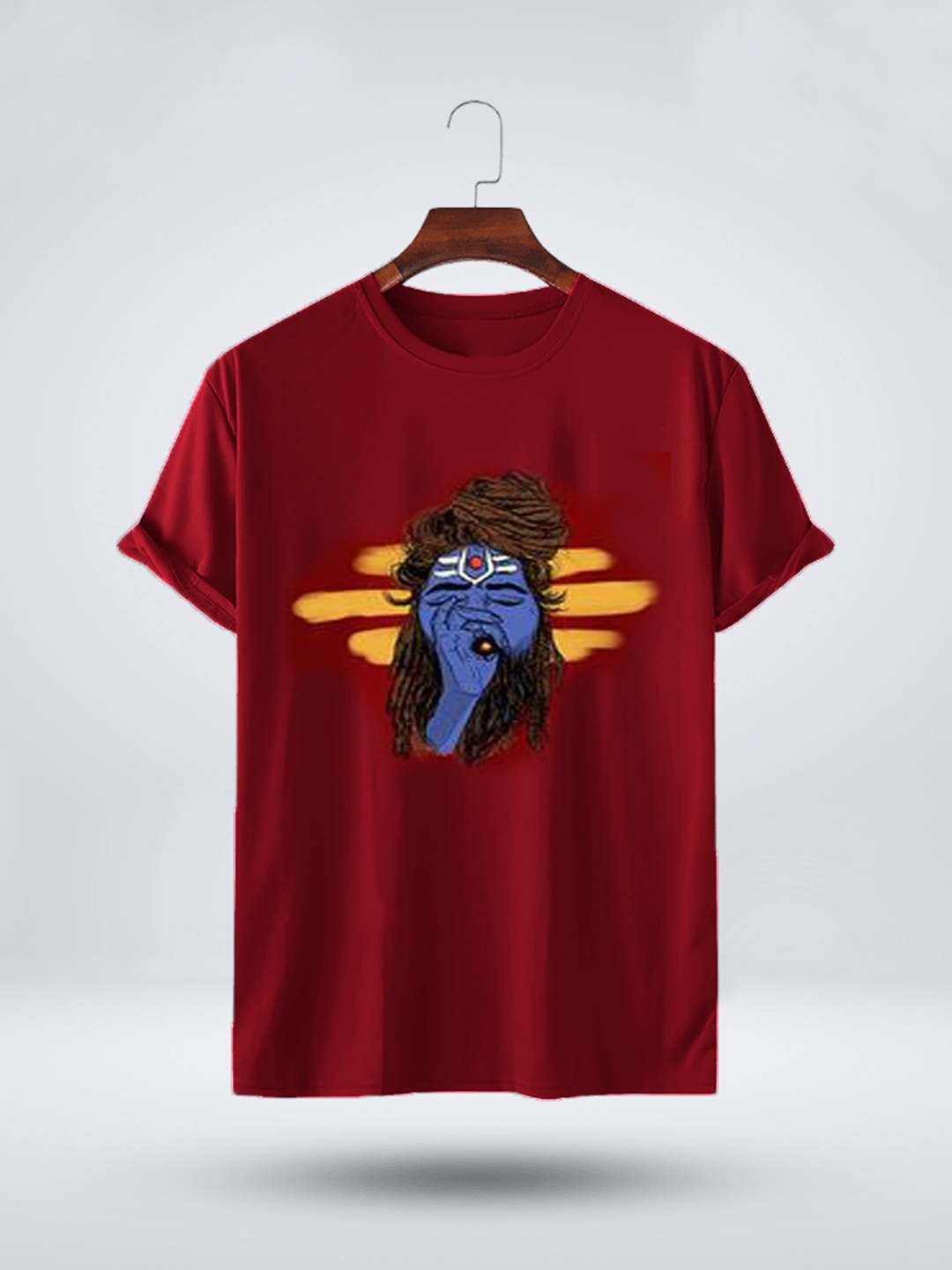 

Try This Graphic Printed Cotton T-shirt, Red