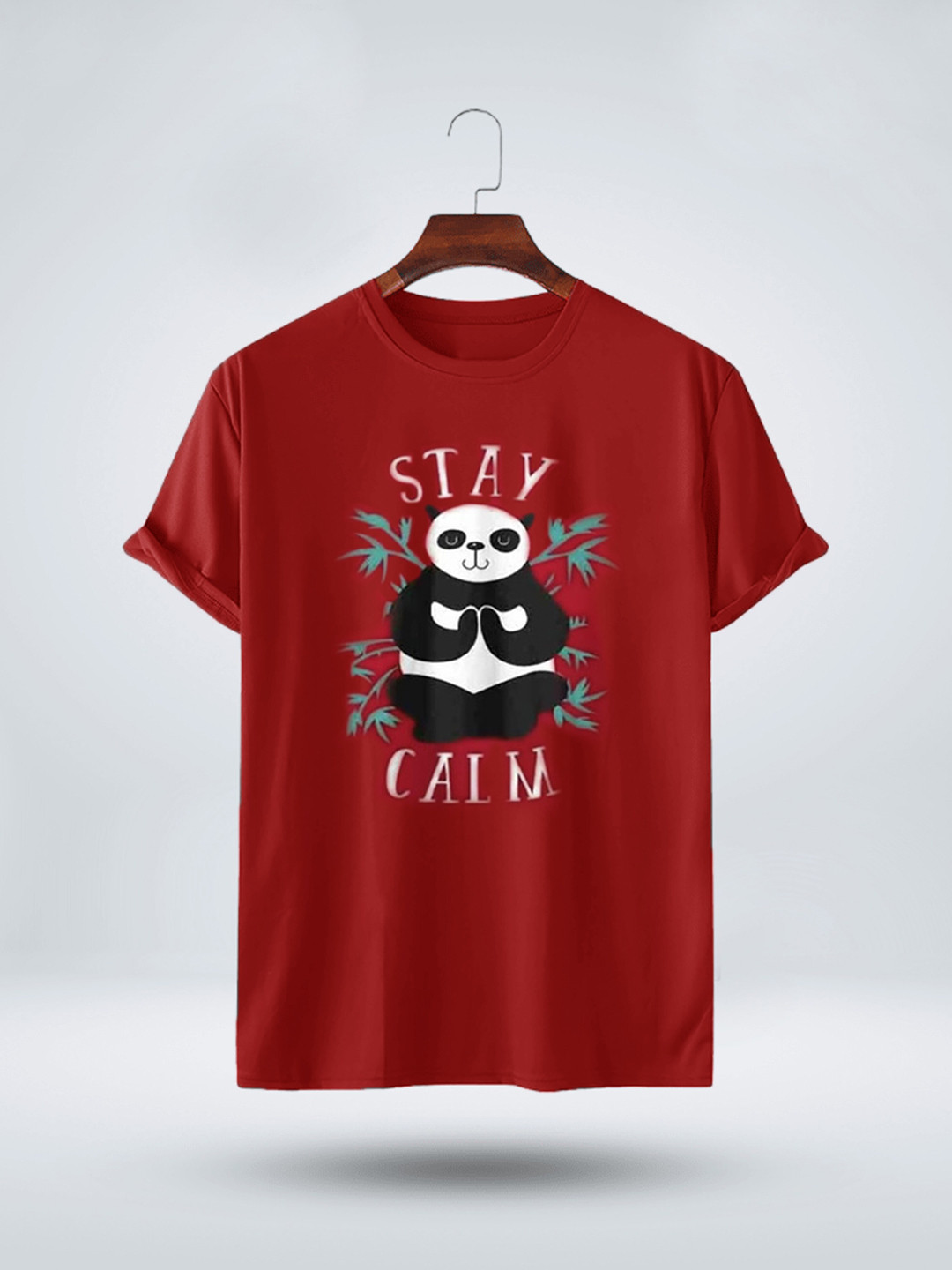 

Try This Graphic Printed Cotton T-Shirt, Red