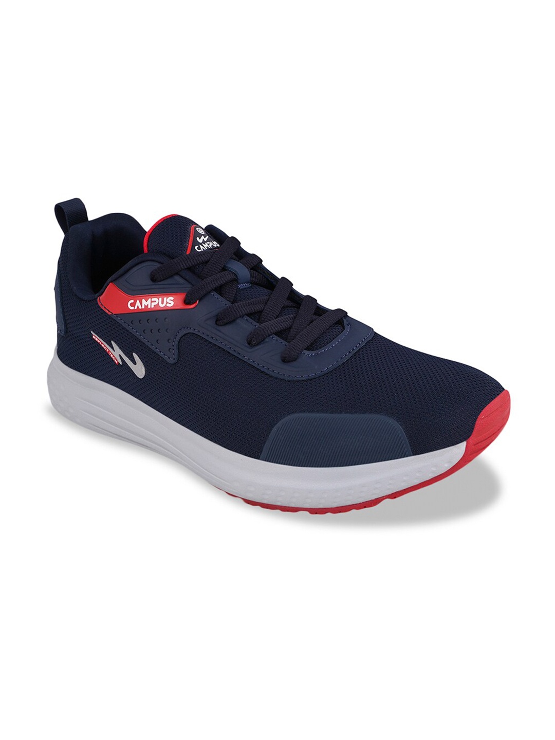 

Campus Men Mesh Running Shoes, Navy blue