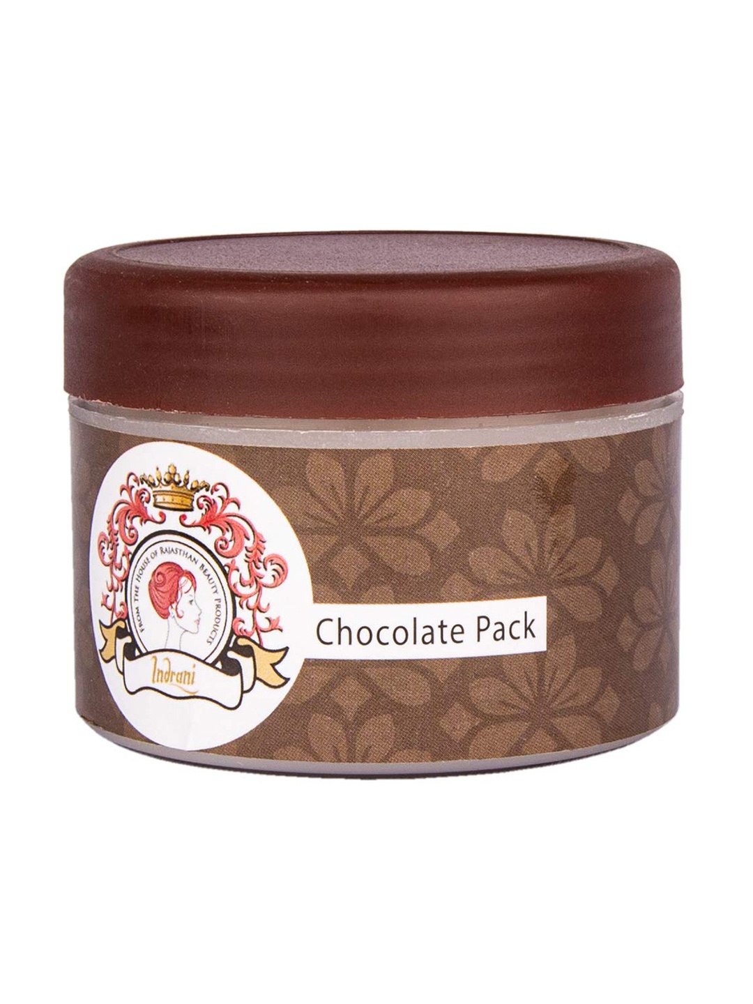 

Indrani Cosmetics Skin Rejuvenation Chocolate Face Pack with Cocoa Powder - 300 g, Brown