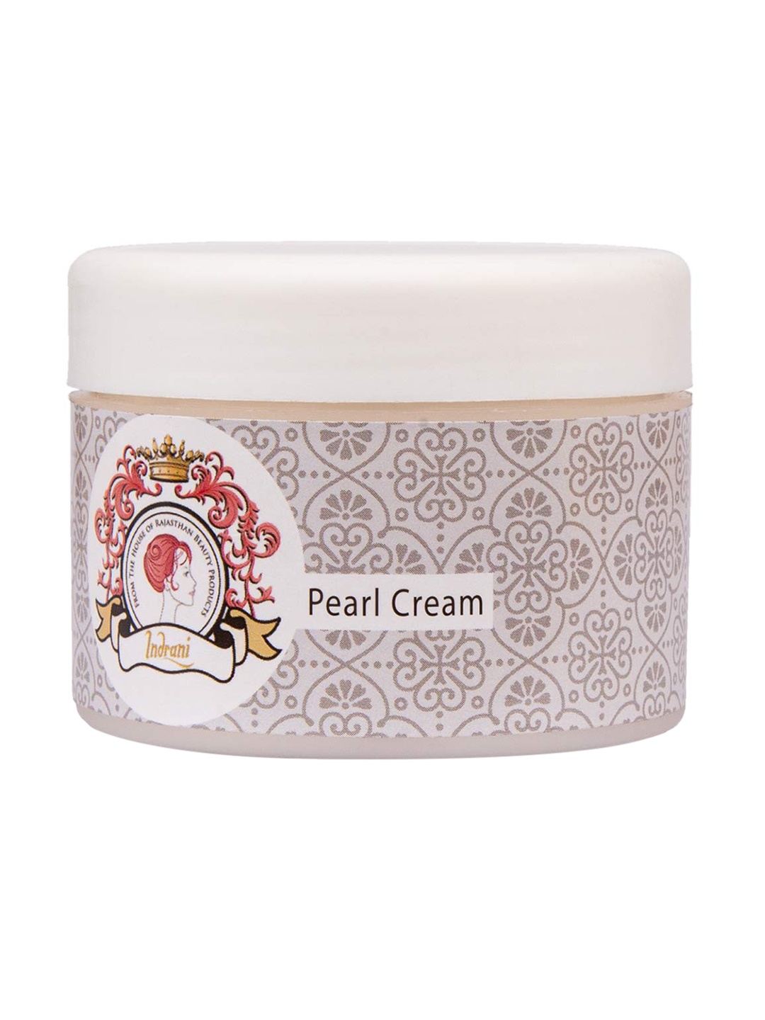 

Indrani Cosmetics Skin Lightening Pearl Cream - 300 g, White
