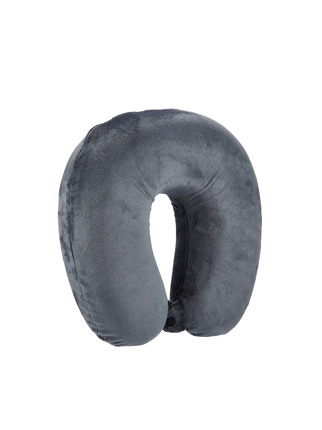 

SKYLOFTS Textured Breathable Memory Foam Travel Pillow, Grey