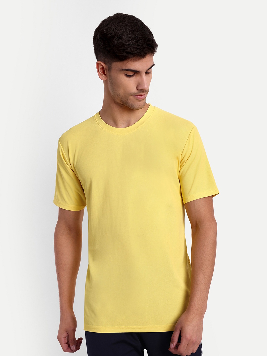 

Lyriss Round Neck Dri-FIT T-shirt, Yellow