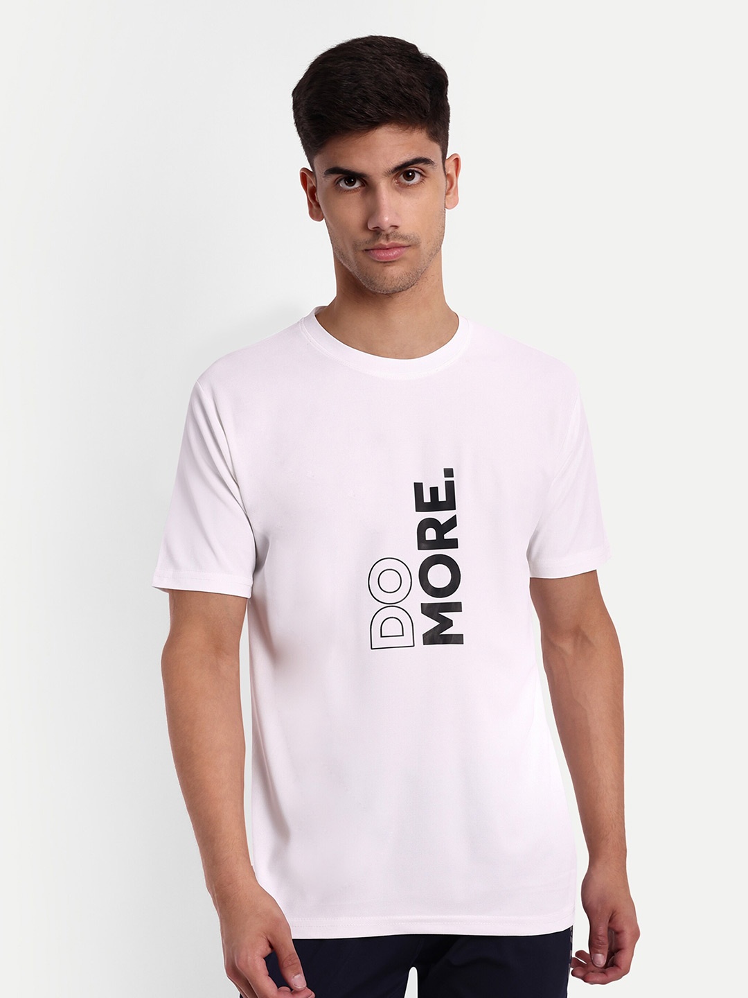 

Lyriss Typography Printed Dri-FIT Sports T-shirt, Pink