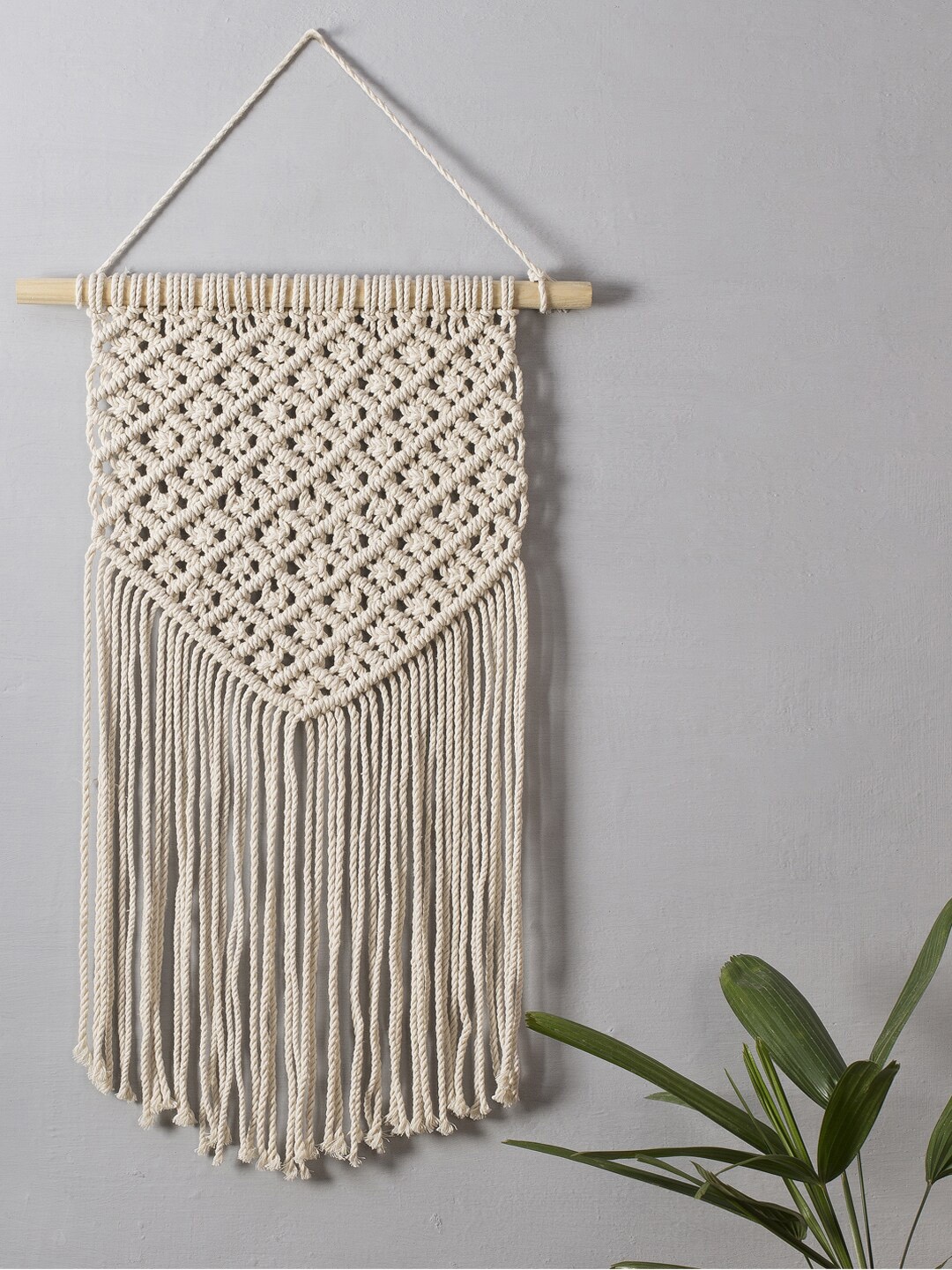 

Decazone Beige Macrame Hanging Wall Decor