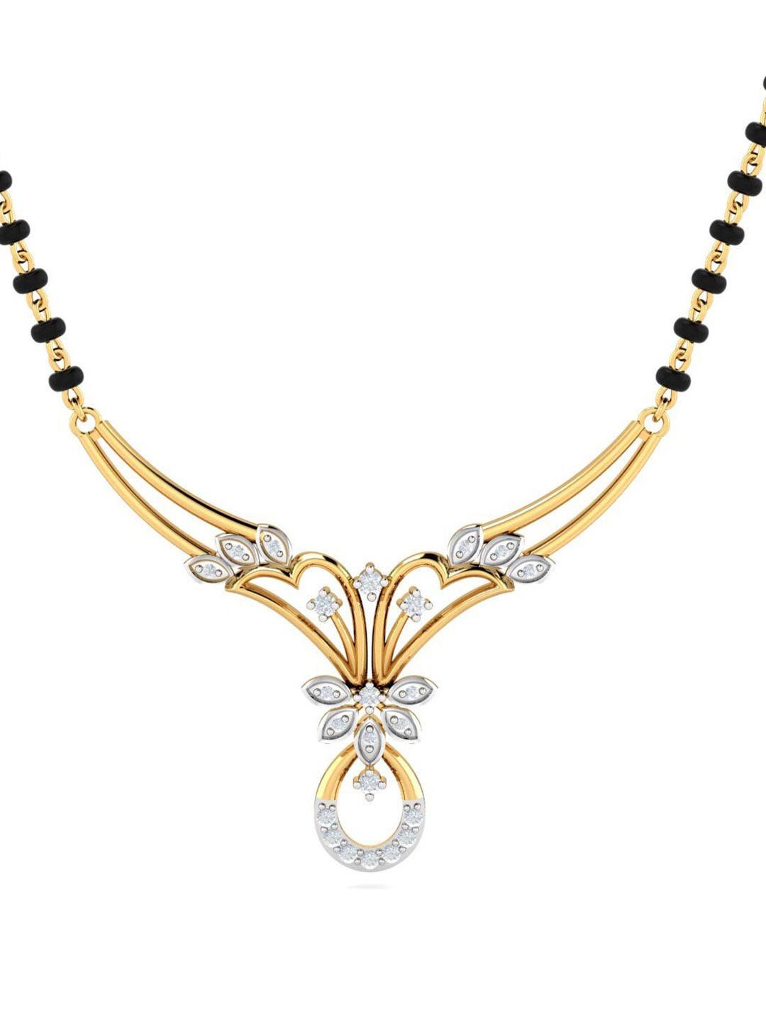 

KUBERBOX Aaryanna 18KT Gold Mangalsutra Pendant- 2.76gm