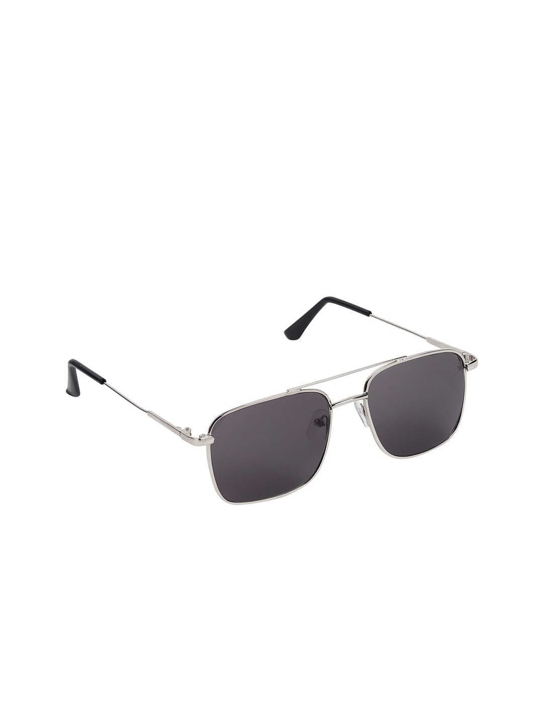

GARTH Square Sunglasses With UV Protected Lens, Black