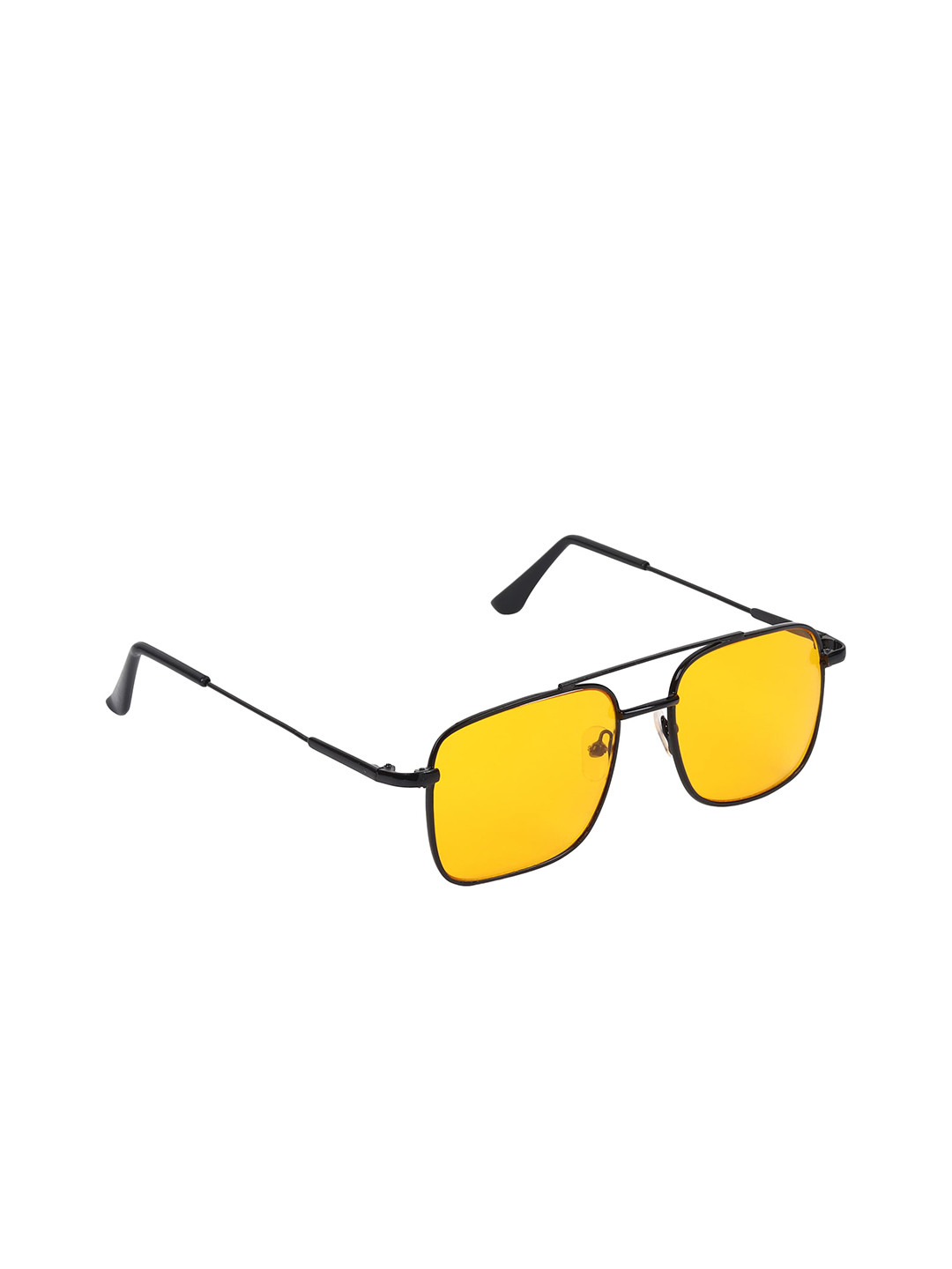 

GARTH Square Sunglasses With UV Protected Lens, Yellow