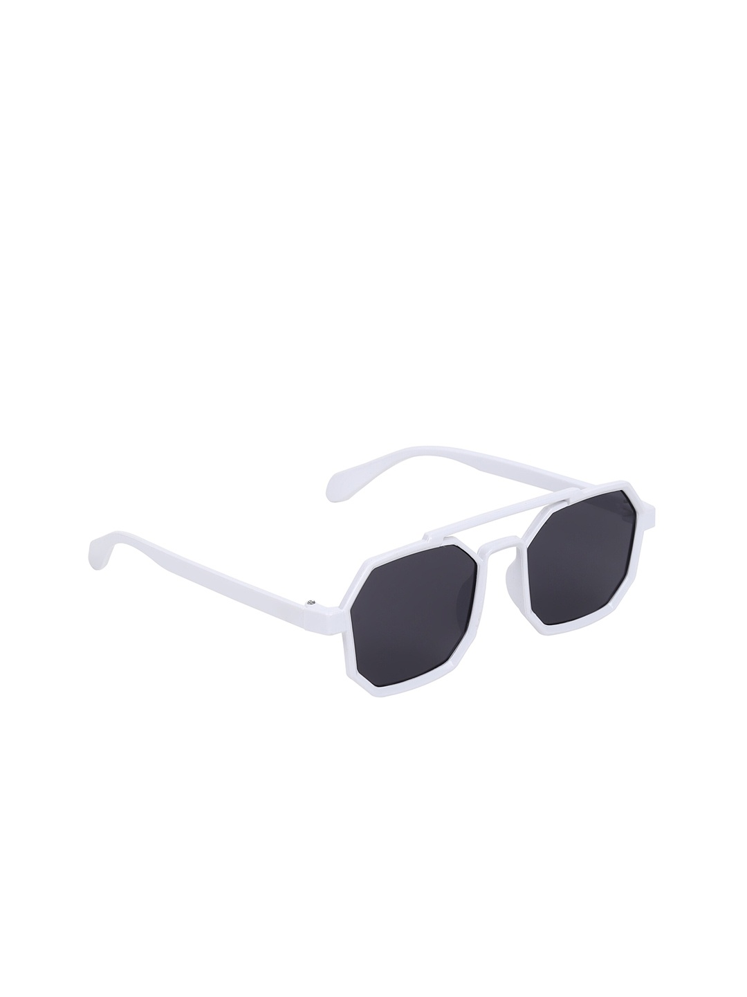 

GARTH Aviator Sunglasses With UV Protected Lens, White