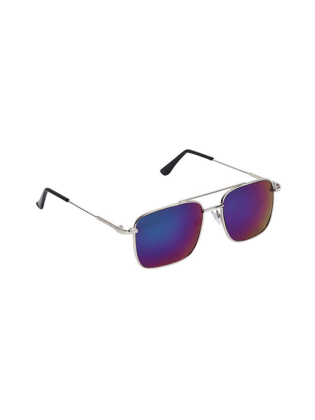 

SCAGLIA Unisex Square Sunglasses with UV Protected Lens SCG_3076_S-BLUM, Blue
