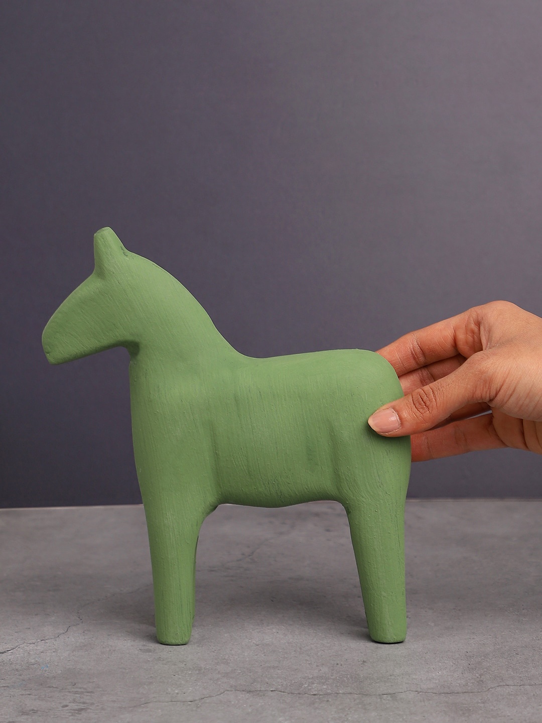 

Bonhomie Green Nordic Horse Showpieces
