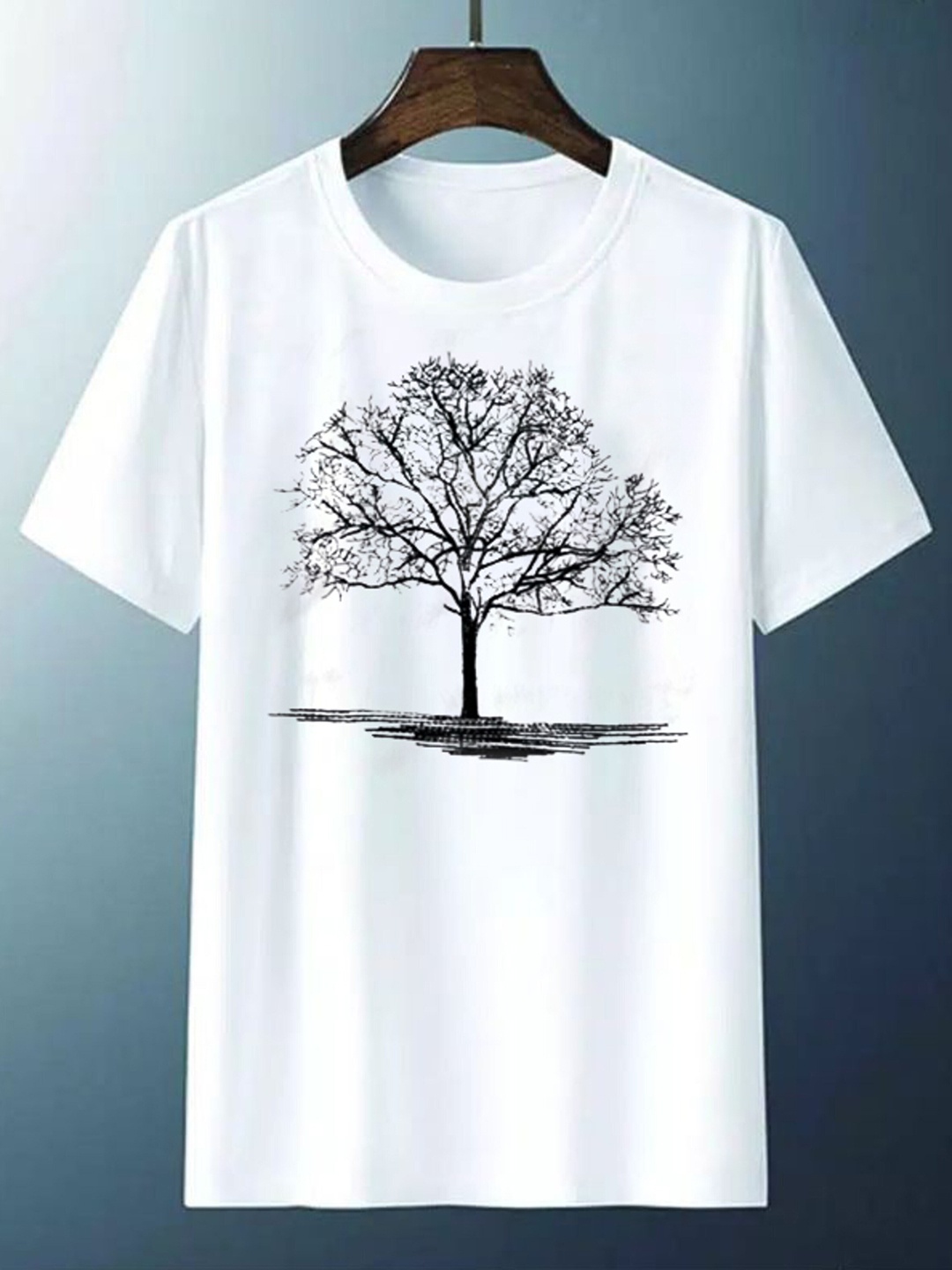 

Try This Graphical Printed Cotton T-shirt, White