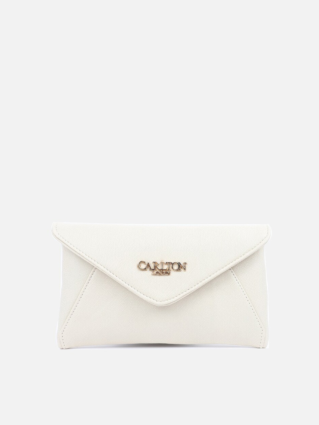 

Carlton London Synthetic Purse Clutch, Off white