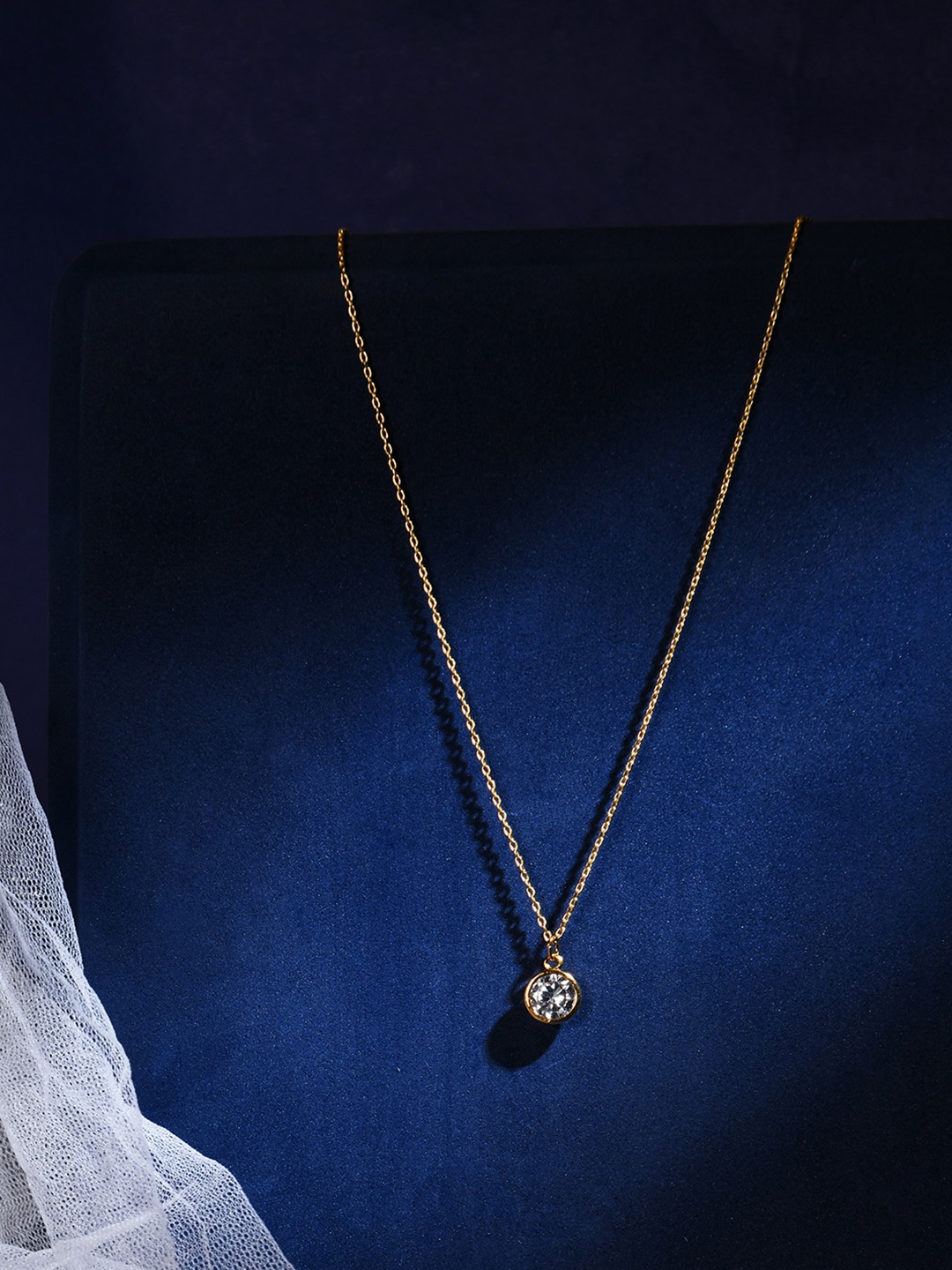 

Accessorize Gold-Plated CZ-Studded Chain